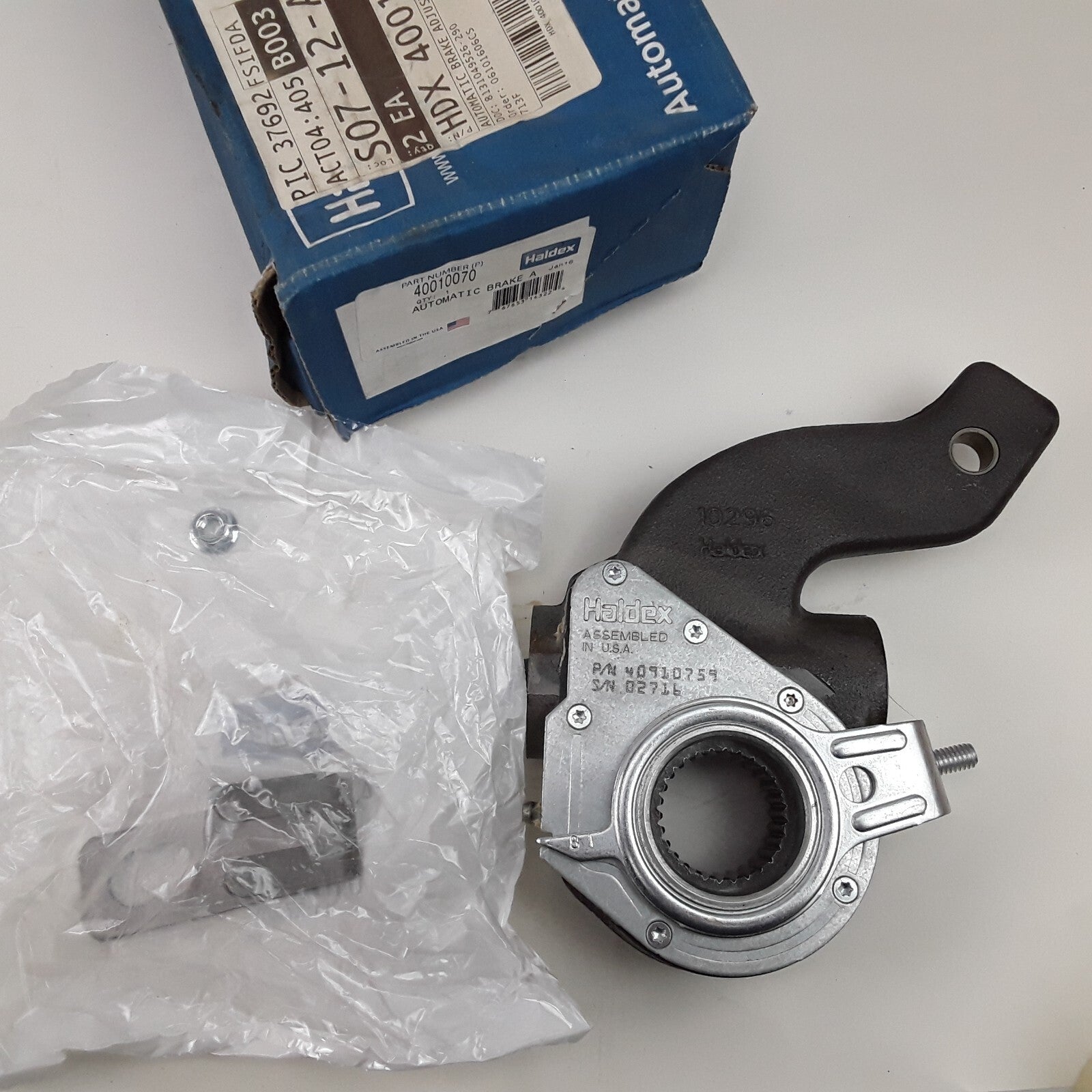 Air Brake Automatic Slack Adjuster Rear 5.5" Arm, 1.5" Spline Diameter 28 Spline