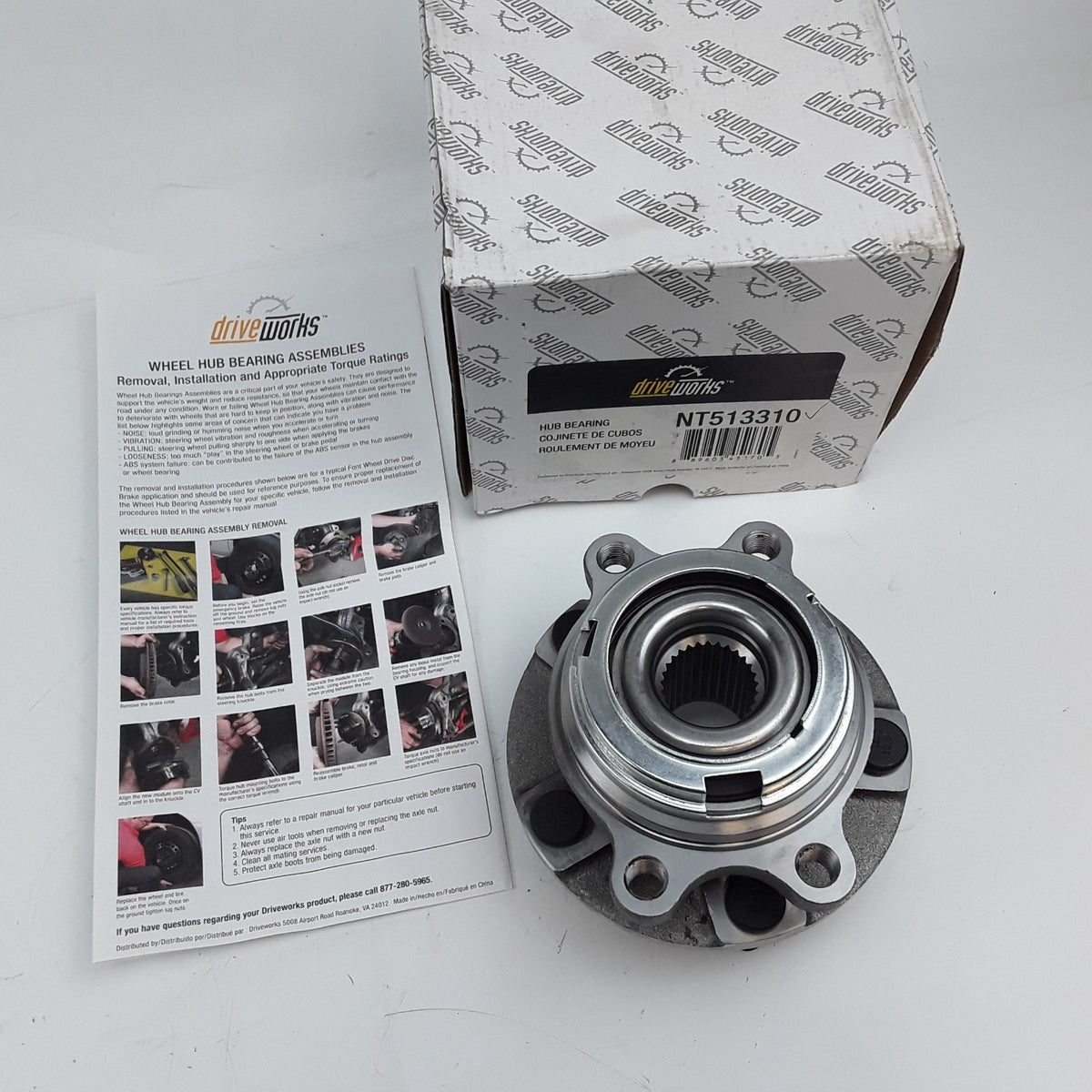 Front Wheel Bearing & Hub Fits Nissan Murano Quest 2003 2004 2005 2006 2007-2009