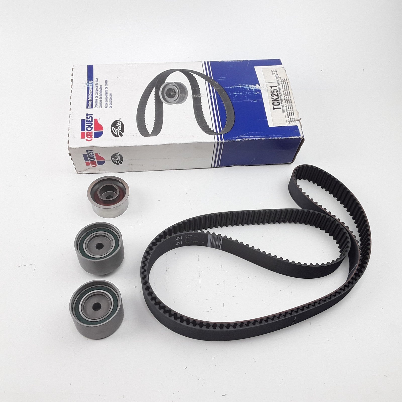 Gates TCK251 Engine Timing Belt Kit Fits INFINITI J30 Nissan 300ZX (1990-1997)