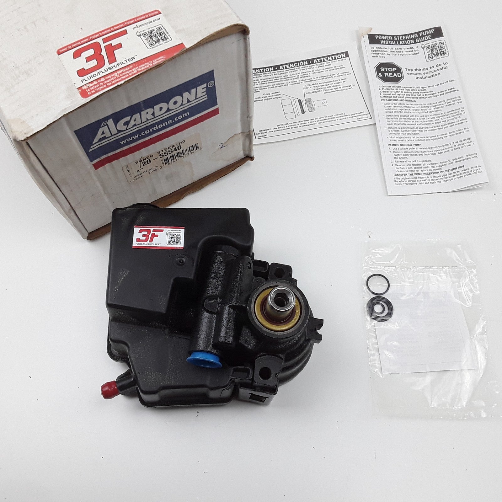 Power Steering Pump Fits Pontiac Bonneville Oldsmobile 88 Buick Park Avenue 1995