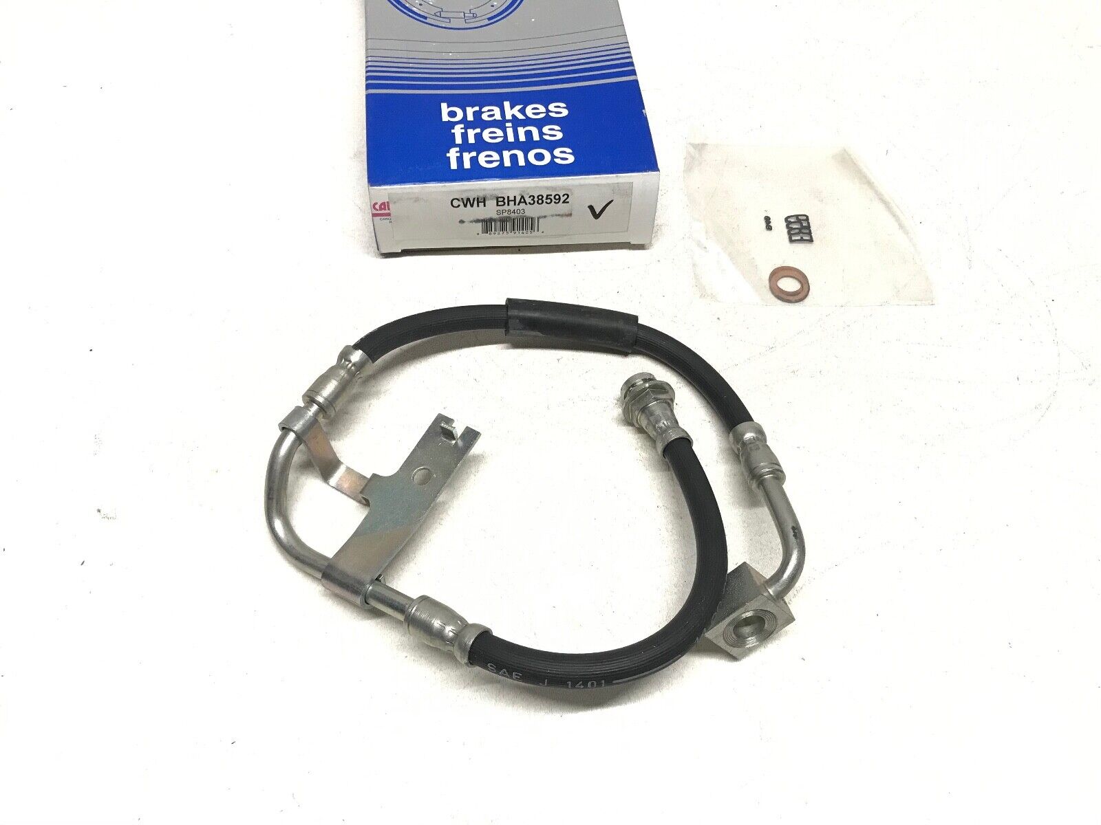 Brake Hydraulic Hose Front Left CARQUEST SP8403 BHA38592 for Dodge Dakota FAST S - HotCarParts