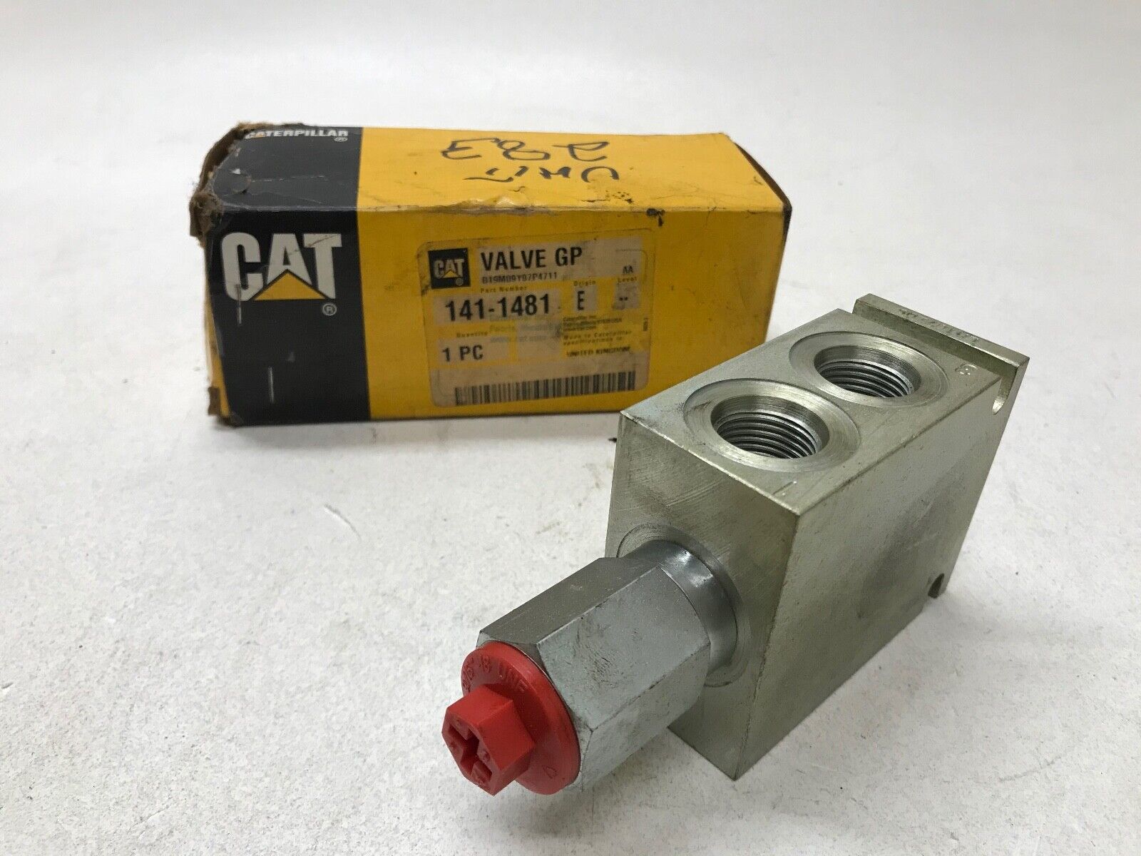 Caterpillar CAT OEM VALVE GP-SHUTTLE 141-1481 / 9S000431-A HJ01678 125-3657 - HotCarParts