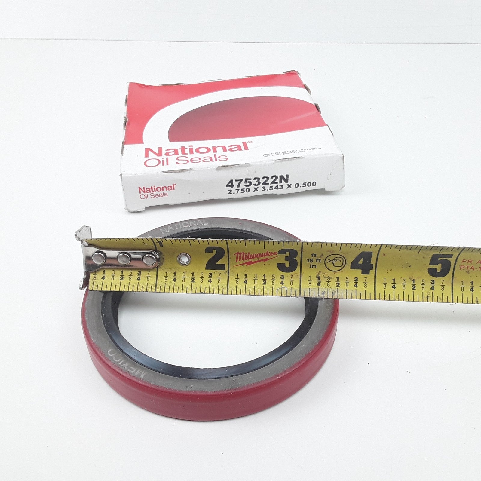 National Oil Seals 475322N Drive Axle Shaft Seal Fits Ford F-500 M-450 1974-1976