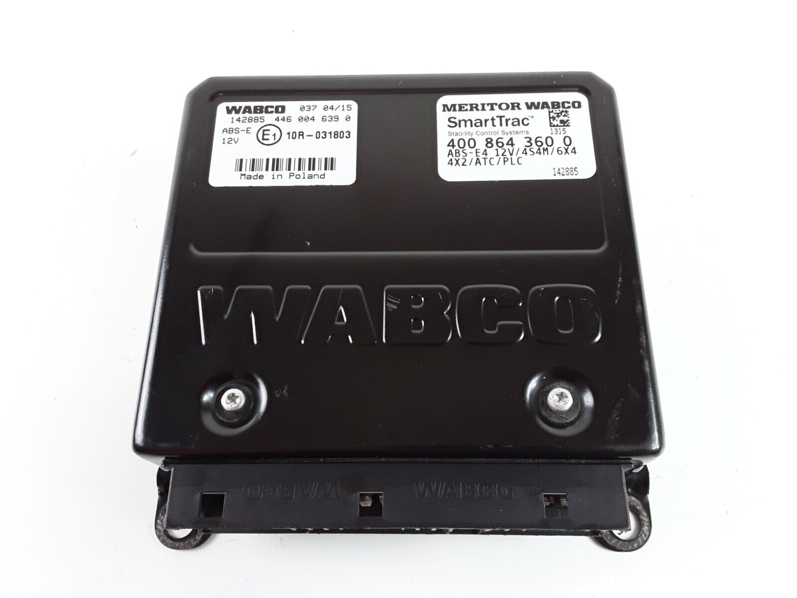 Meritor Wabco 10R-031803 Stability System ABS ABS-E4, 12V/4S4M/6X4, 4X2/ATC/PLC - HotCarParts