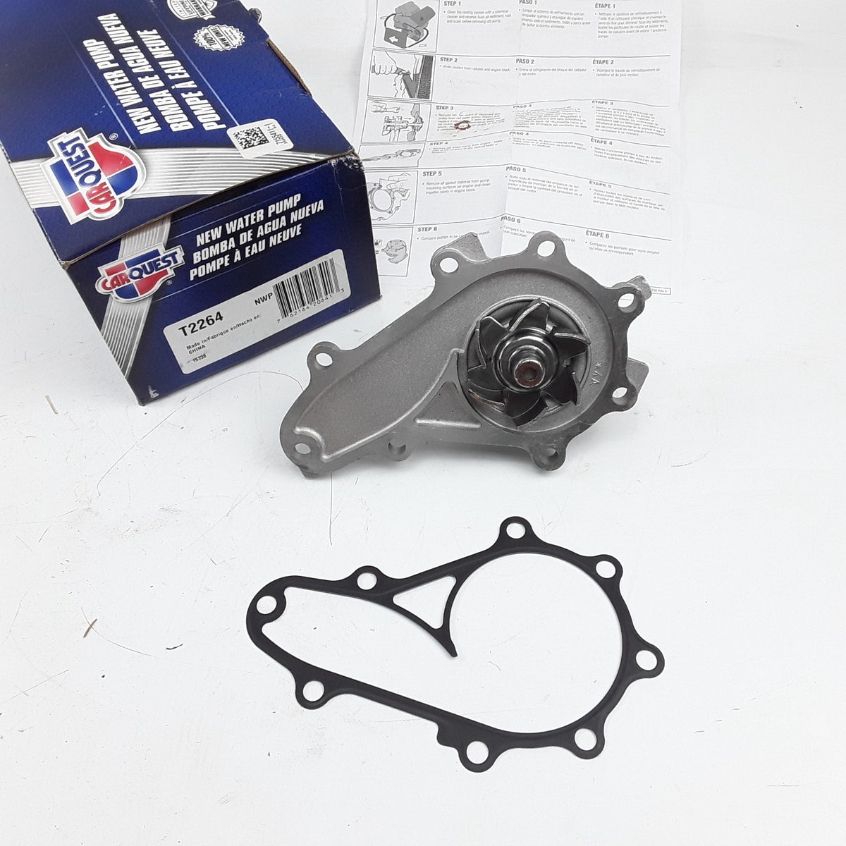 Engine Water Pump Fits Mazda RX-8 (2004 2005 2006 2007 2008) 1.3L Carquest T2264