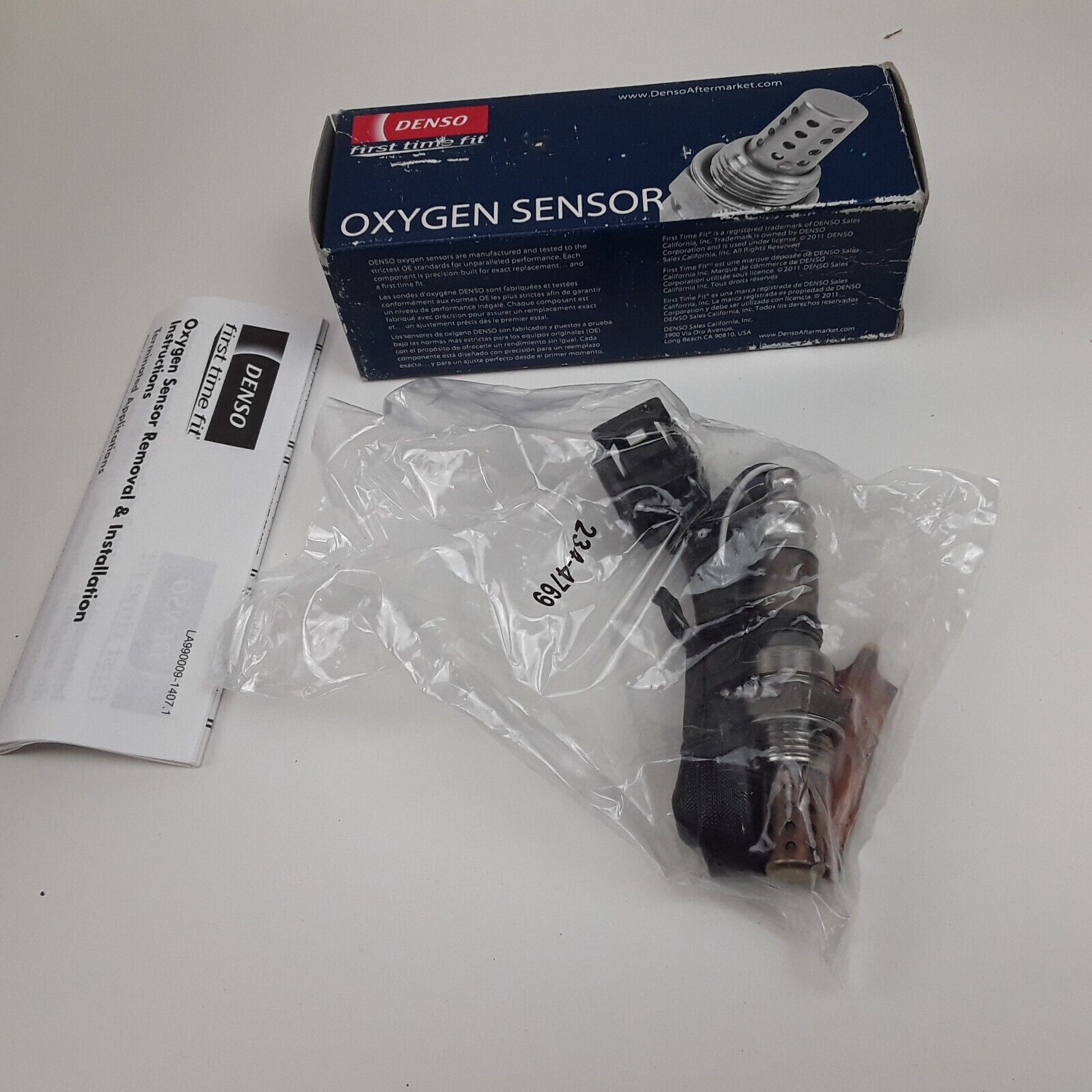 Denso 234-4769 Oxygen Sensor 4 Wire Direct Fit Heated For Dodge Jeep 2001-2003