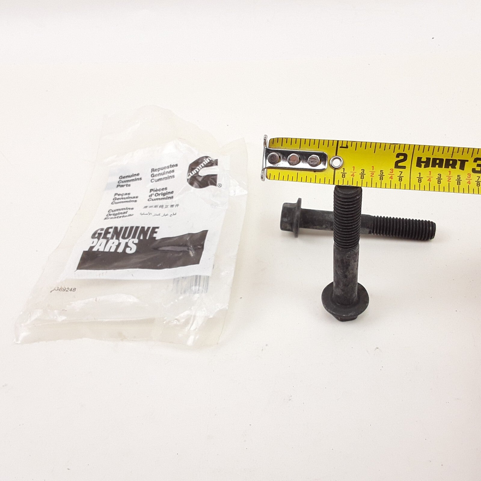 2 Cummins 3944593 Multi-Purpose Hexagon Flange Head Cap Screw BS3 5.9L B Engine