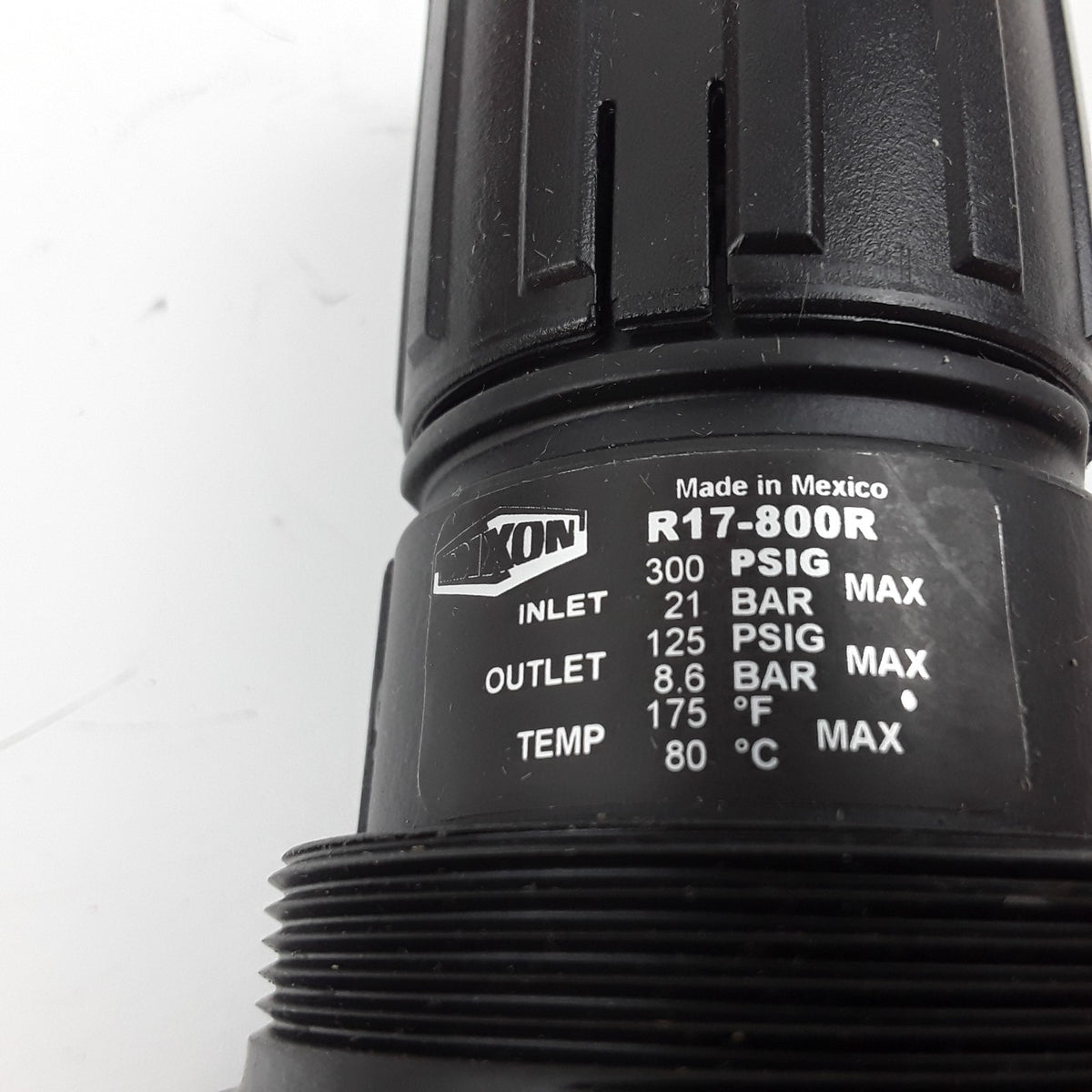 Dixon R17-800R Series 1 FRLs R17 R18-Series Jumbo Regulator Without Gauge