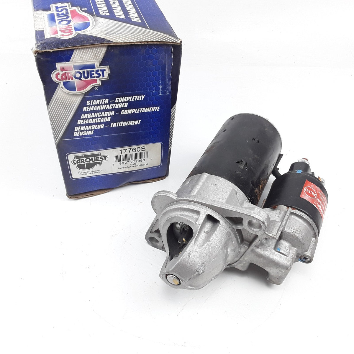 Carquest 17760S Starter Motor For Chevrolet Saturn 2000 2001 2002 2003 2004 2005