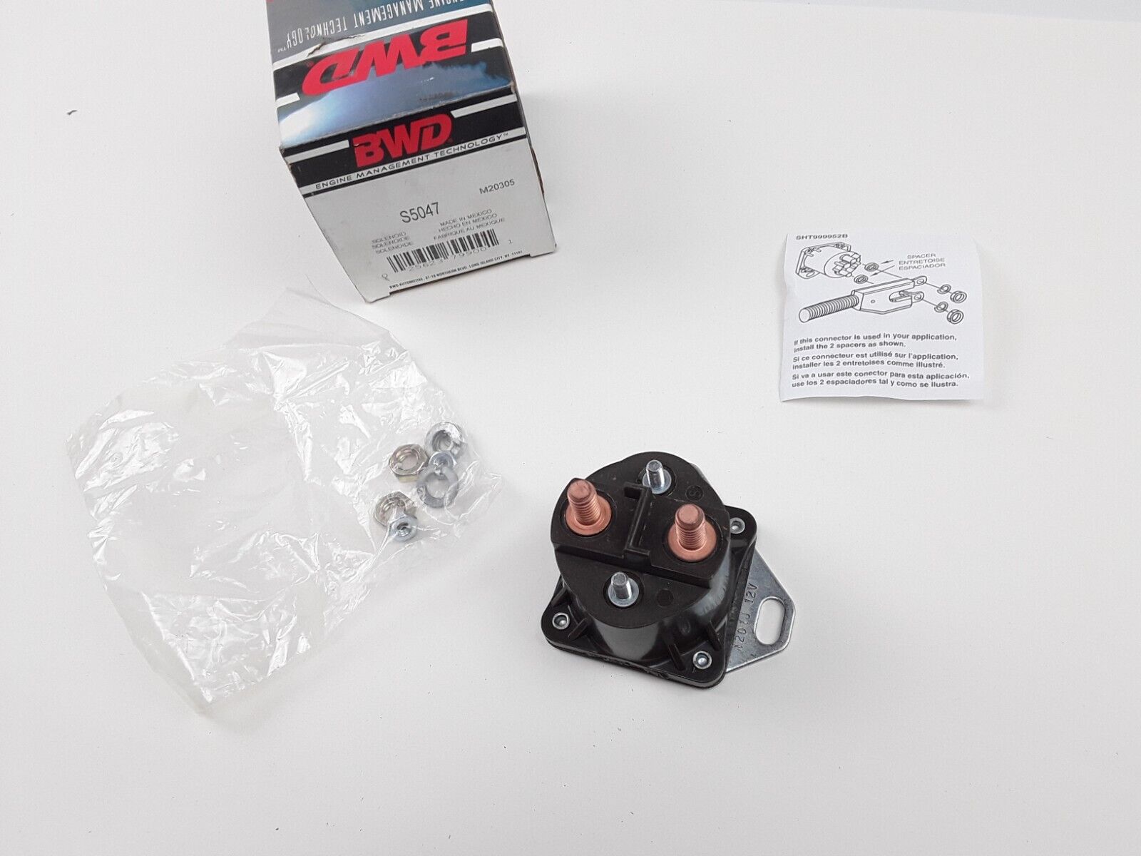 12V Terminal 4 Starter Solenoid for GMC Chevrolet Ford Mercury Lincoln 1973-2014