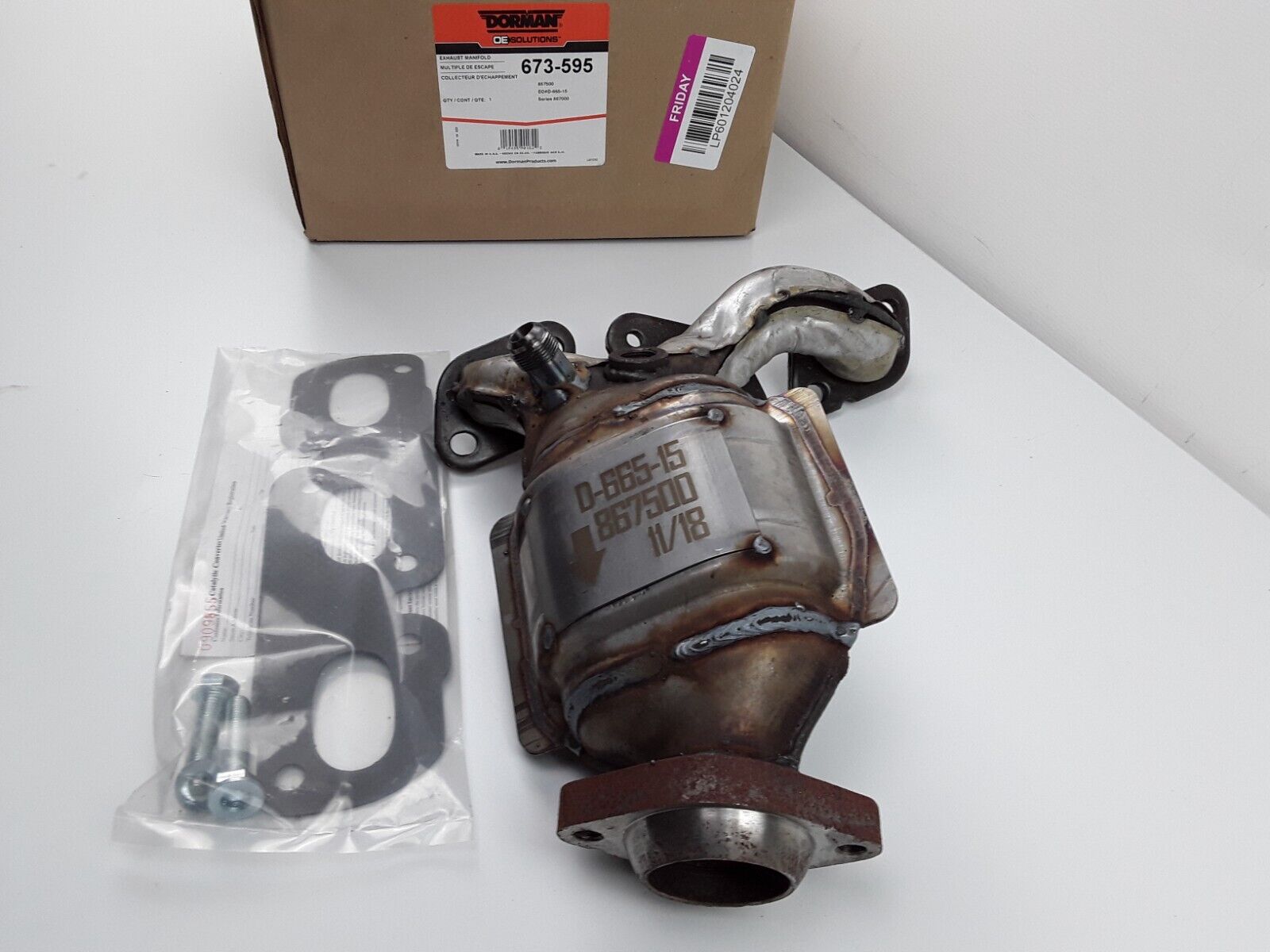 Catalytic Converter with Integrated Exhaust Manifold Dorman For Cougar,Mystique - HotCarParts