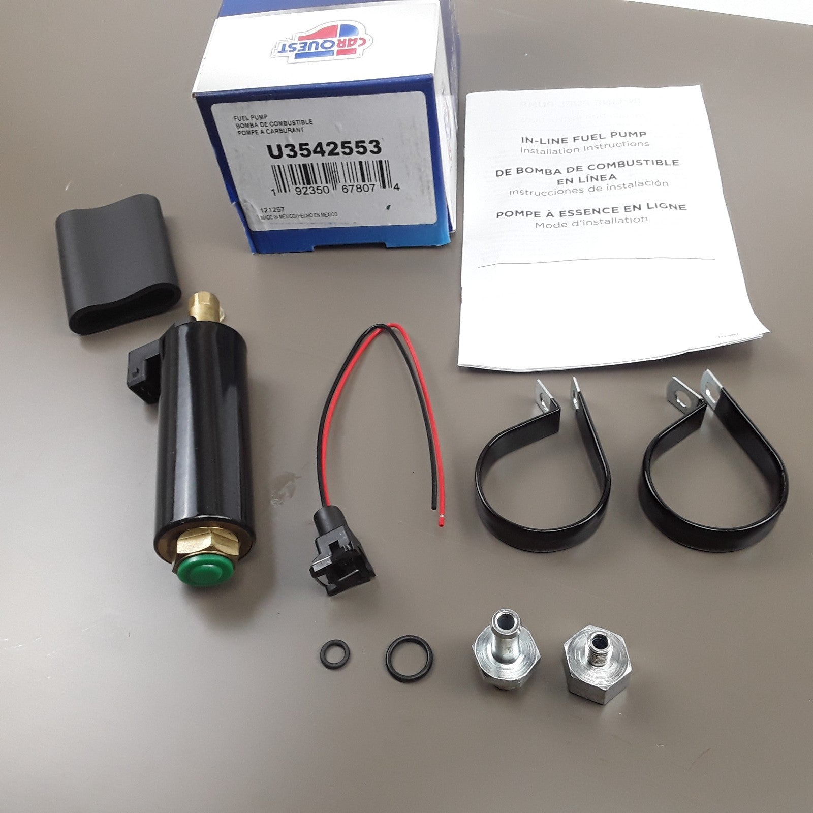 Carquest U3542553 Electric Fuel Pump Heavy Duty Fits Chrysler Imperial (1982)