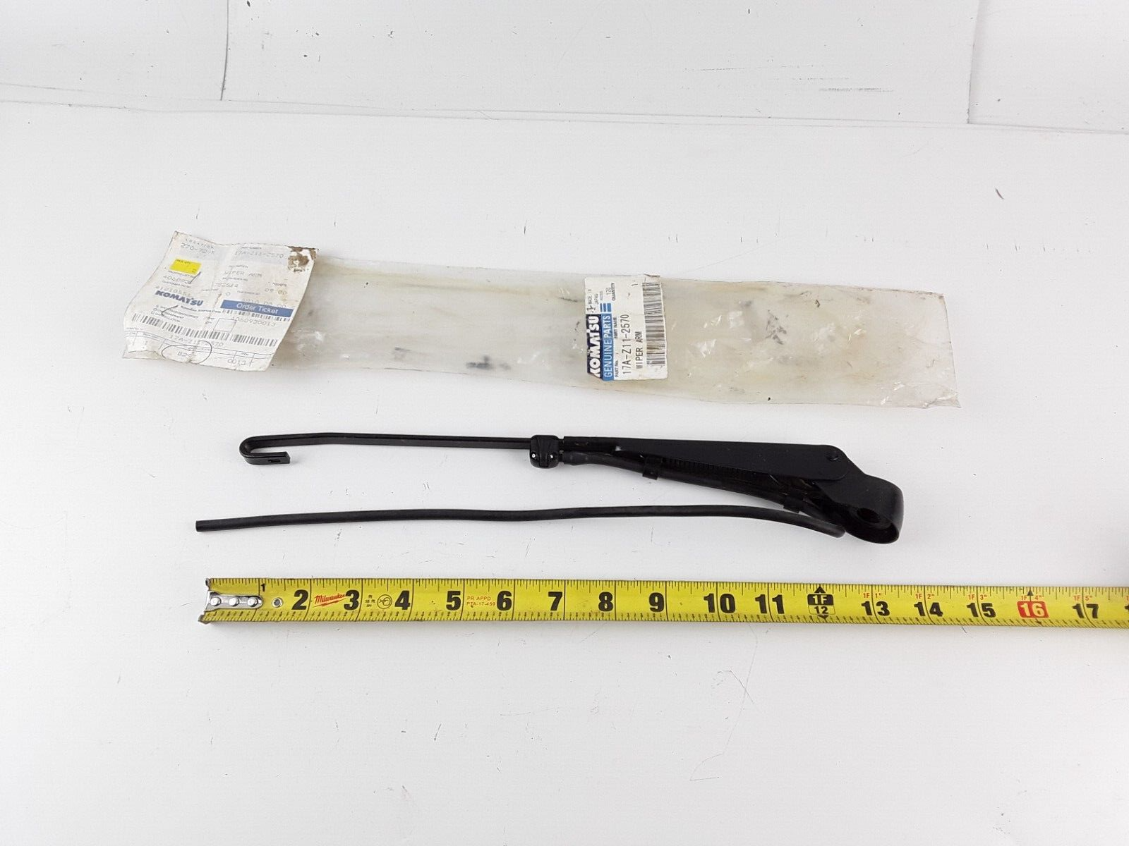 Komatsu 17A-Z11-2570 Wiper Arm D31EX D31PX D37EX D37PX D39EX D39PX D85EX D85PX - HotCarParts