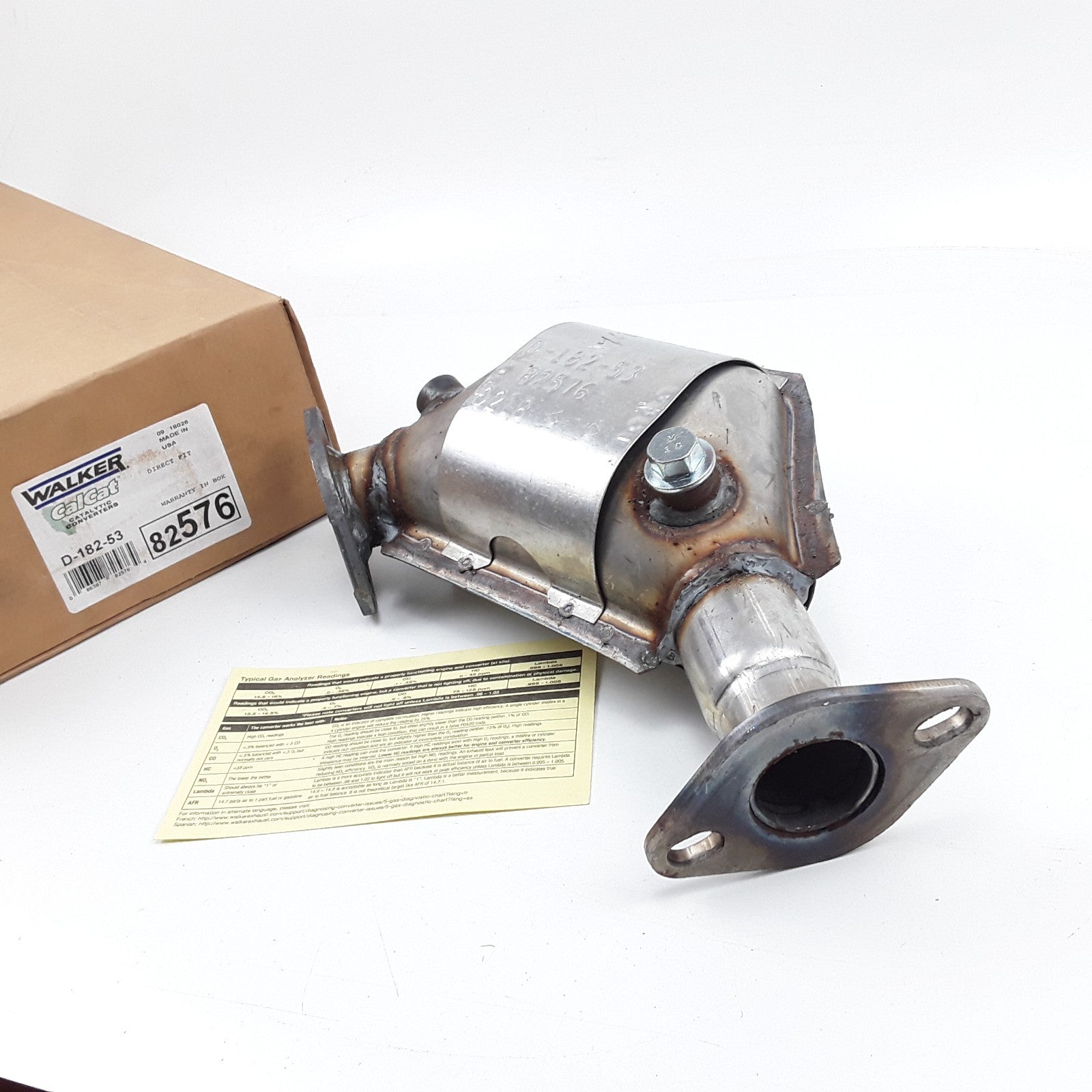Walker 82576 Catalytic Converter For Subaru Forester Legacy Impreza (1998, 1999)
