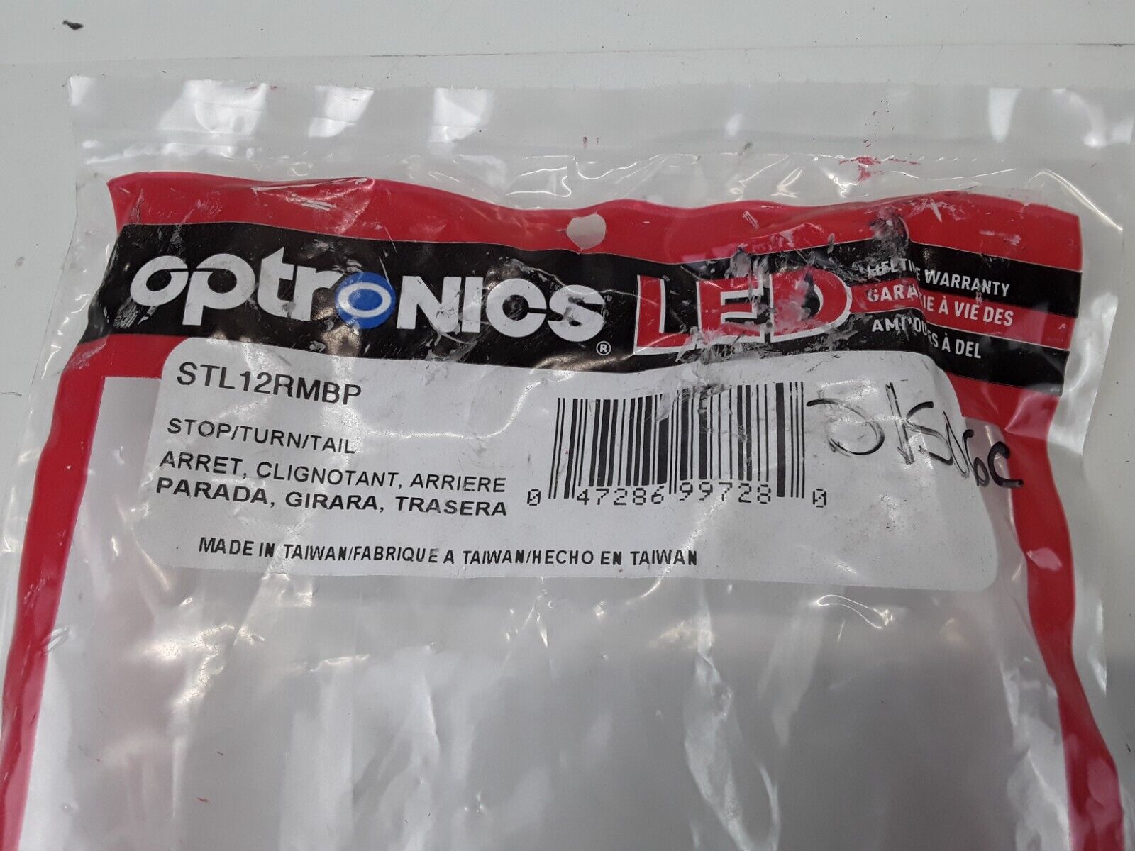 Optronics STL-12RB LED Fleet Red Stop/Turn/Tail 6 inches Oval, 6 LED light only - HotCarParts