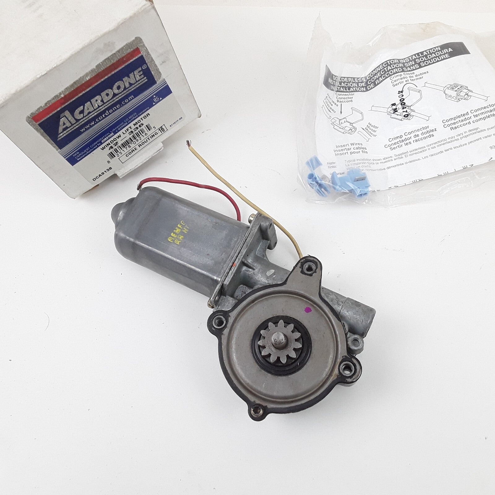 Cardone 42-336 Front Right Window Motor Fits Ford Ranger F-100 Ranger 1993-1996