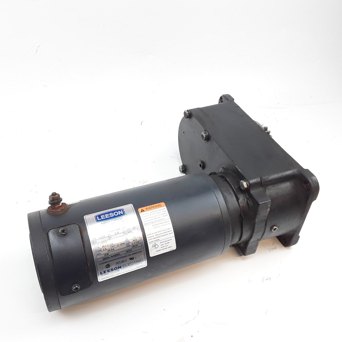 Leeson C42D14NC1E Permanent Magnet Motor & Gear Fits Crown SP3520-30 Forklift