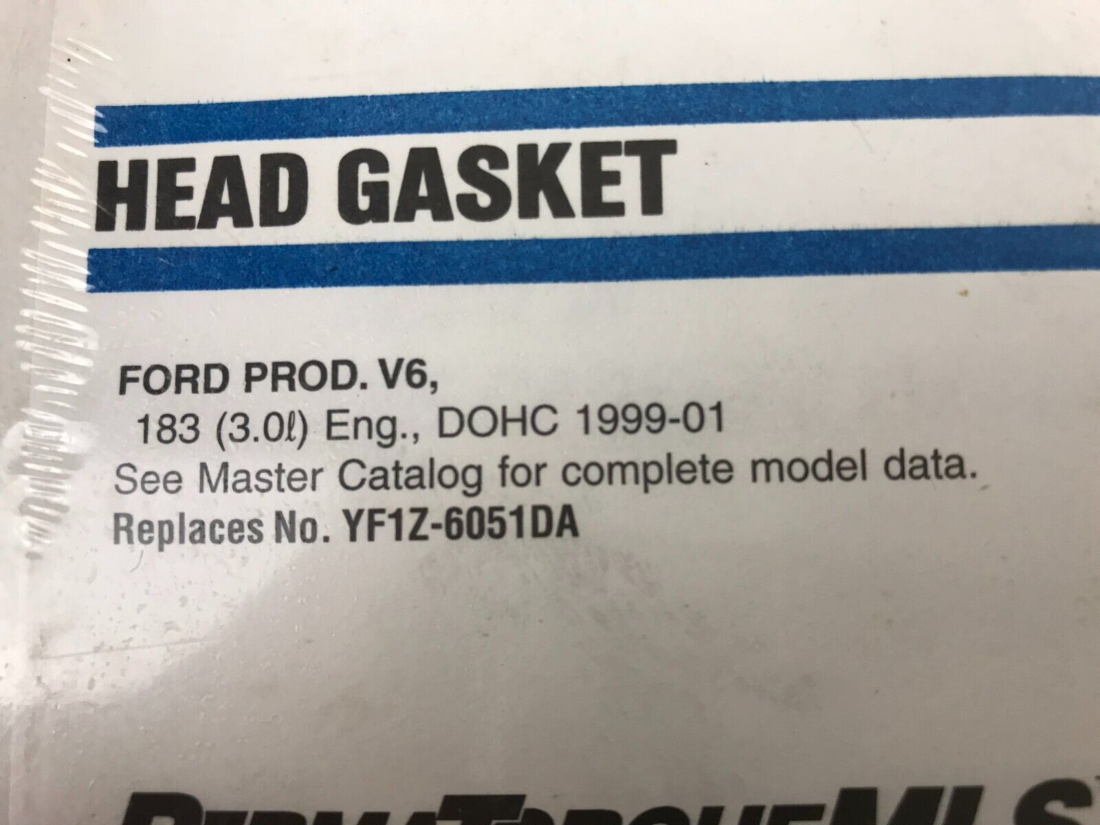 Engine Cylinder Head Gasket-VIN: S, DOHC Right GENUINE Fel-Pro 9541 PT For Ford - HotCarParts