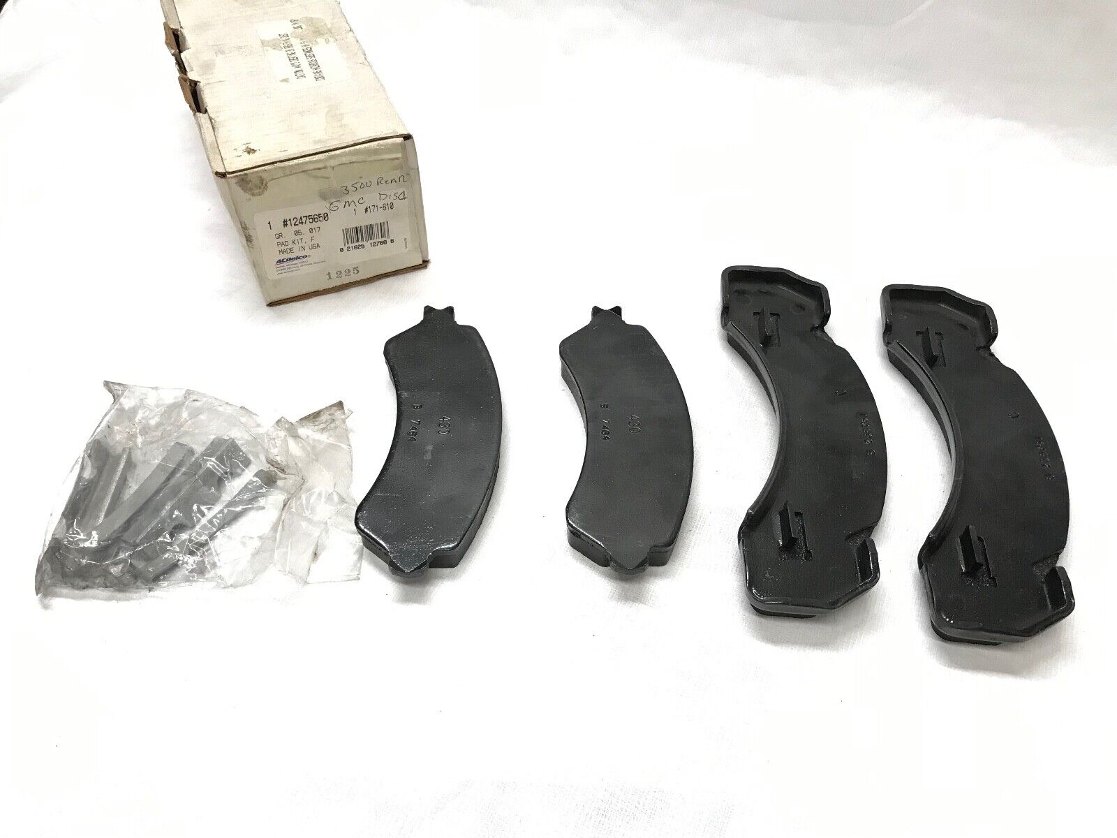 Disc Brake Pad Set ACDelco GM Original Equipment 171-810 fits Chevrolet GMC - HotCarParts