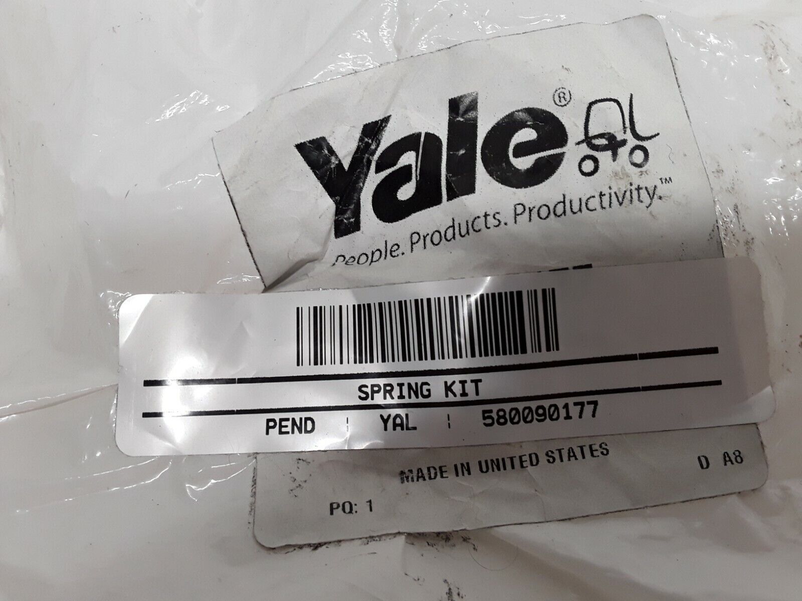 GENUINE Yale 580090177,BRAKE SPRING KIT (Dry Brake)Forklift GDP090VX FAST SHIPP - HotCarParts