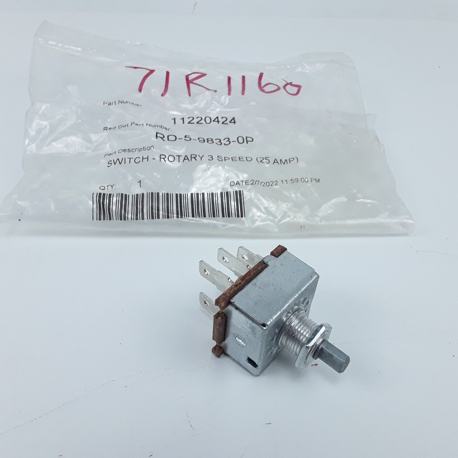 Rotary Blower Switch 3 Speed Fits Freightliner Kenworth International 1968-2008