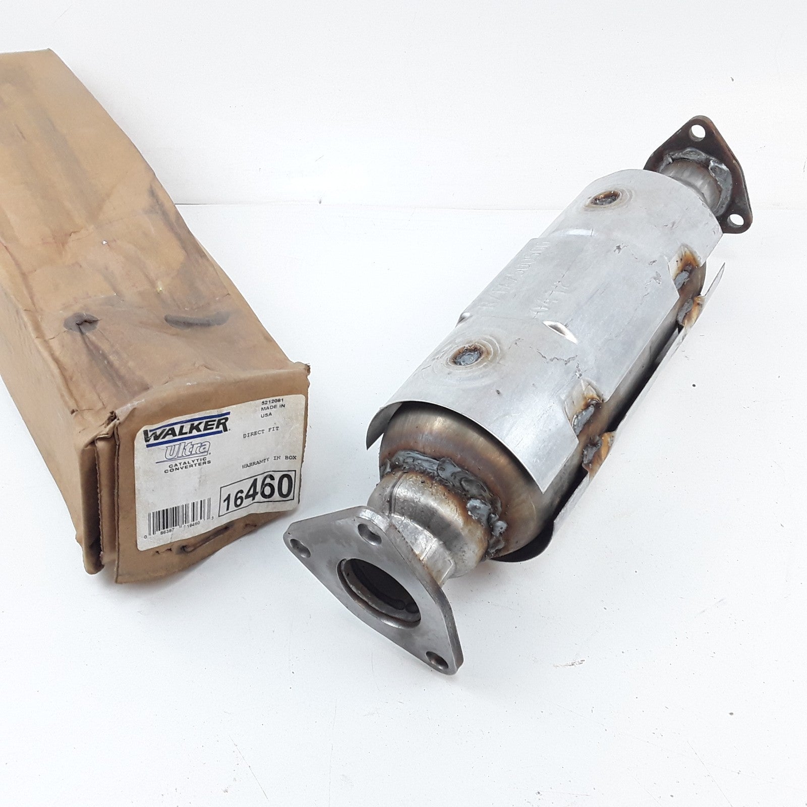 Ultra EX Direct-Fit Catalytic Converter Walker 16460 For OBDII 1996 & More