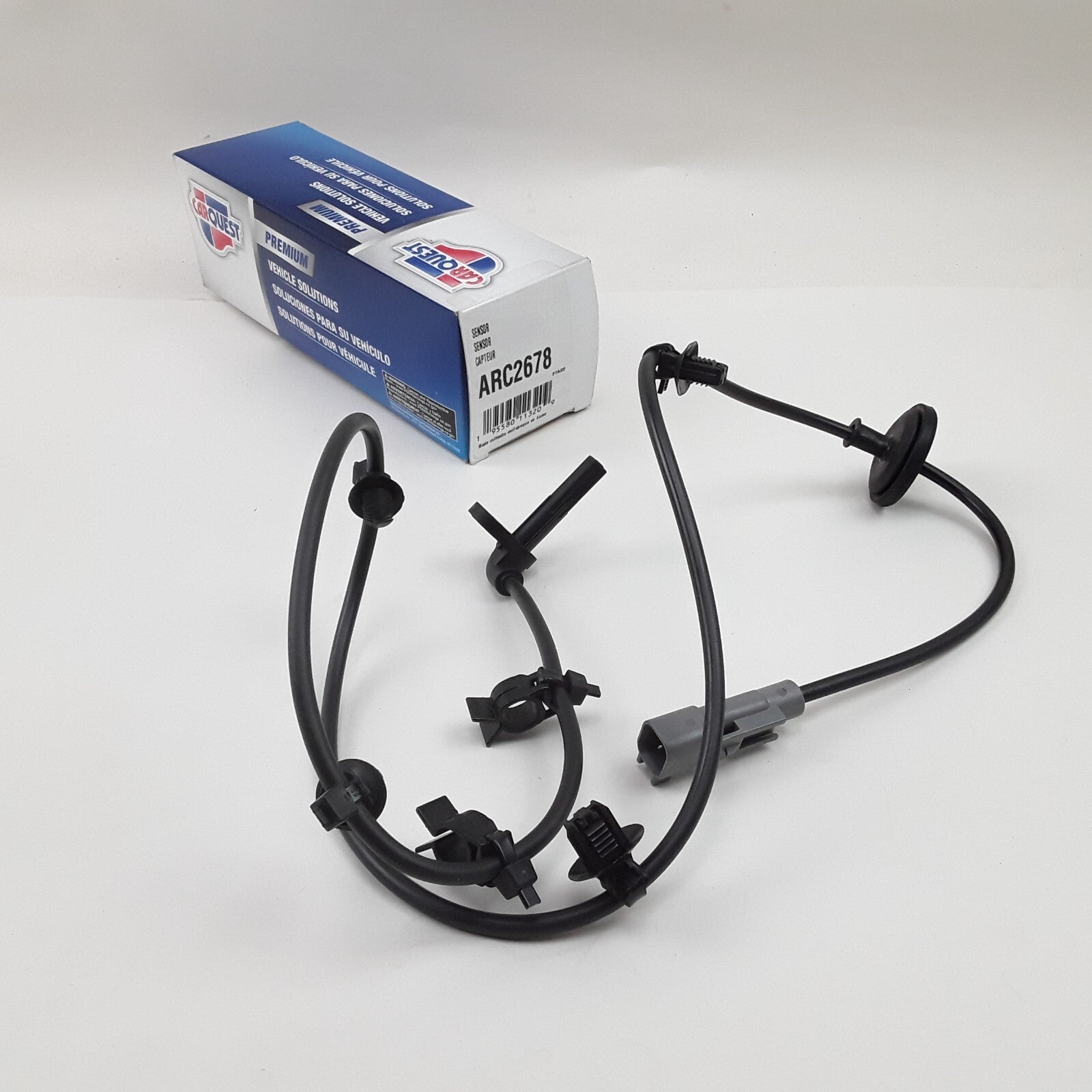 Carquest ARC2678 ABS Speed Sensor Rear Left Side Fits Chevrolet Spark EV 2014