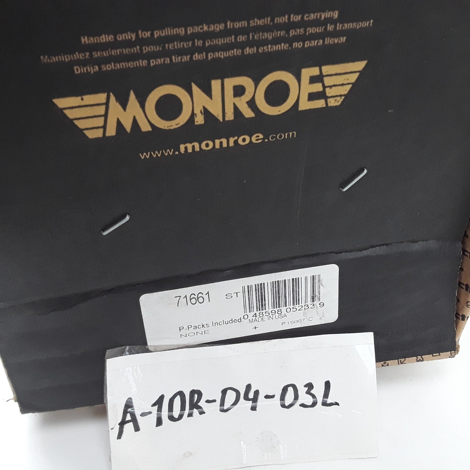 Monroe Front Suspension Strut Fits Pontiac Oldsmobile Chevrolet Buick 1997-2009