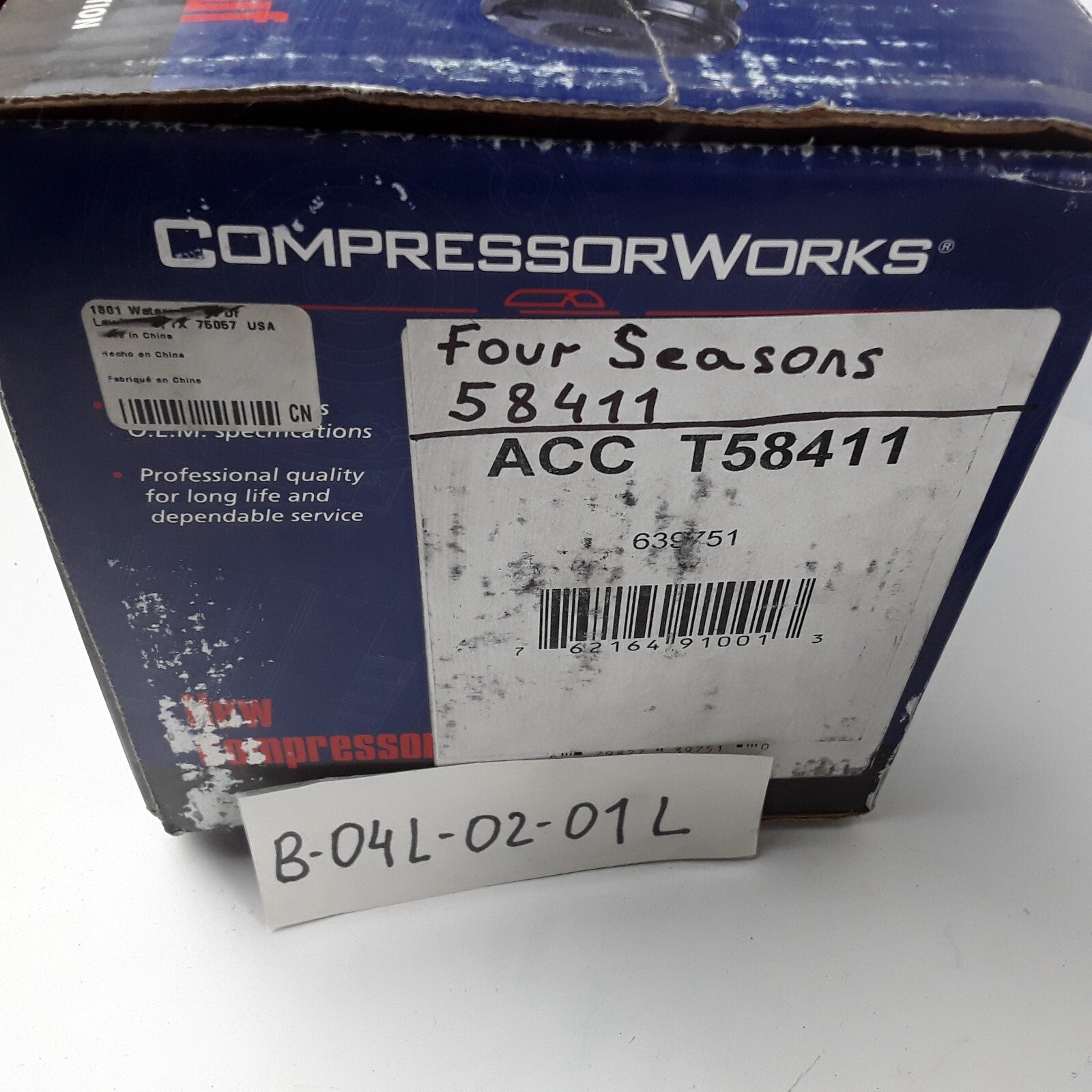 Carquest Premium T58411 A/C Compressor Assembly Fits Mazda 6 2003 2004 2005-2008