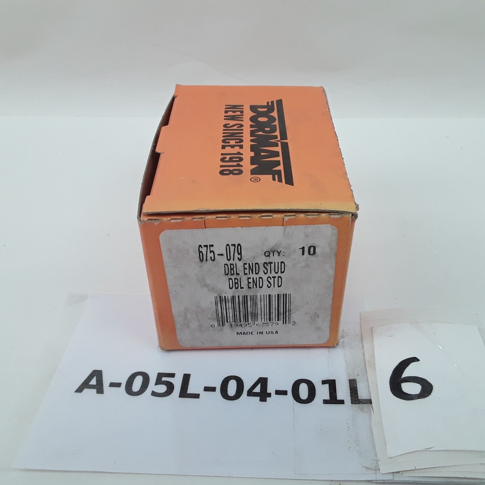 Car Truck Double Ended Stud - 3/8-16 x 5/8 In. and 3/8-24 x 7/8 In Pack of 10