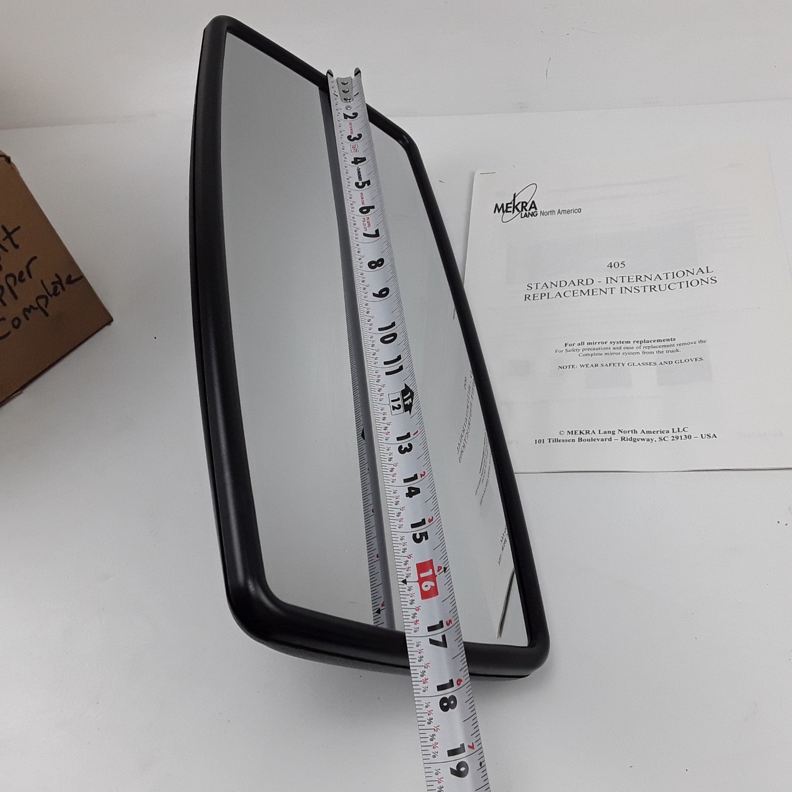 OEM Right Upper Door Mirror Head Assembly For Navistar International 2589241C3