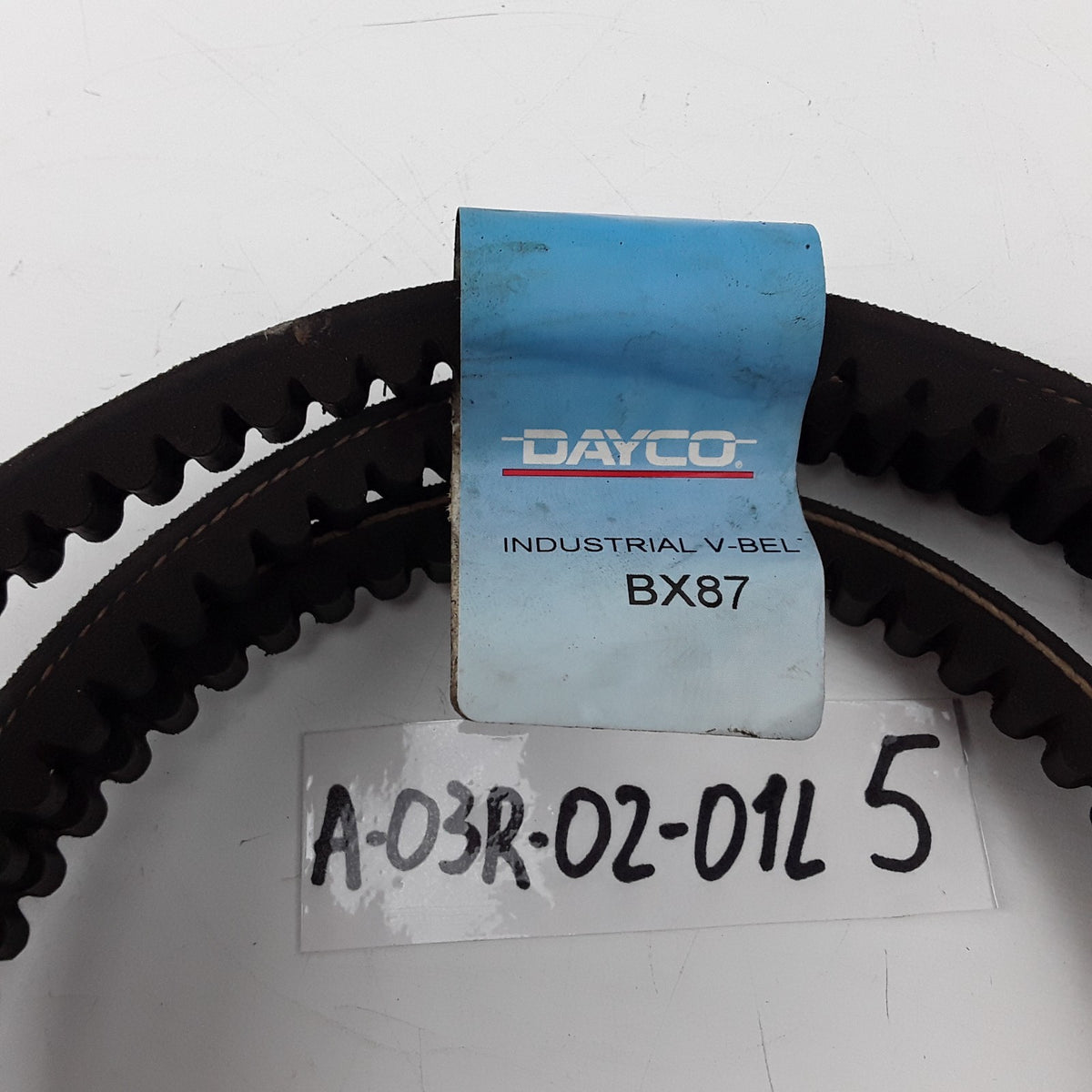Dayco BX87 Tri-Power Classical Section Molded Notch V-Belt For Trailer & Trucks