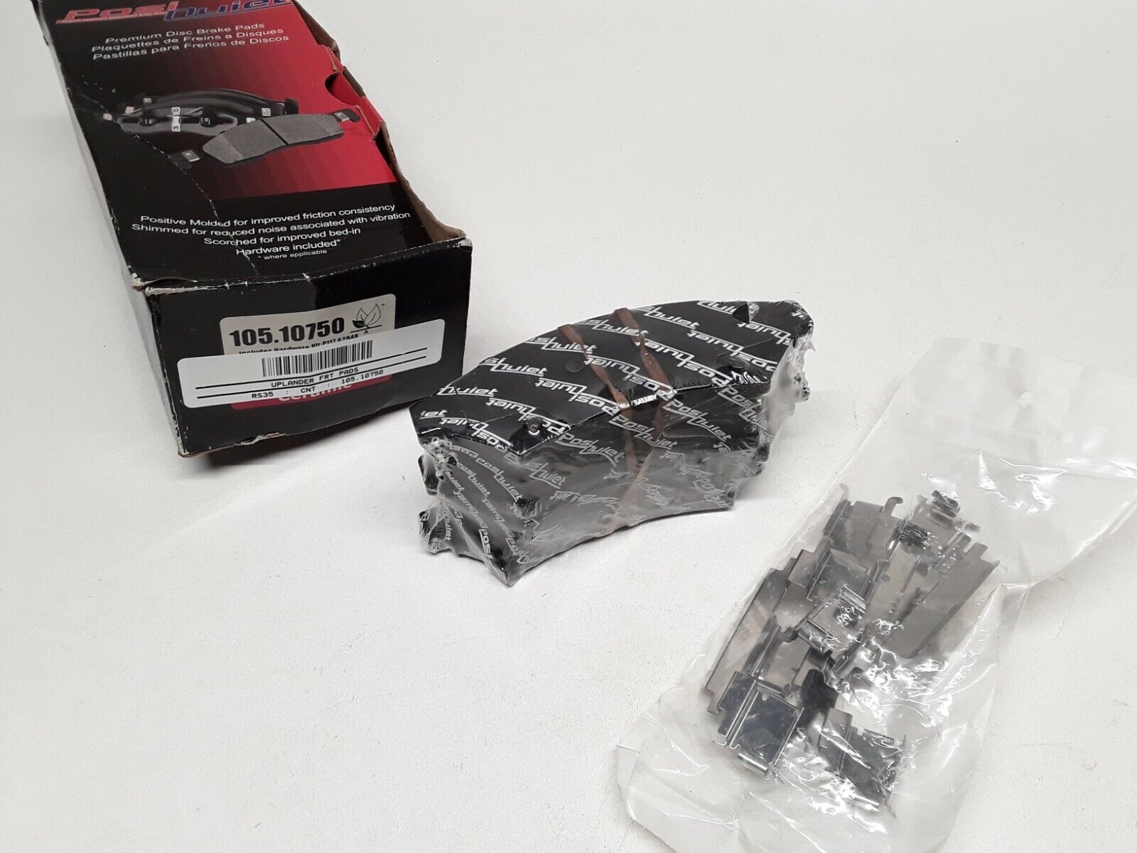 Disc Brake Pad Set Front Centric 10510750 For Uplander,Allure,LaCrosse 2005-2009 - HotCarParts