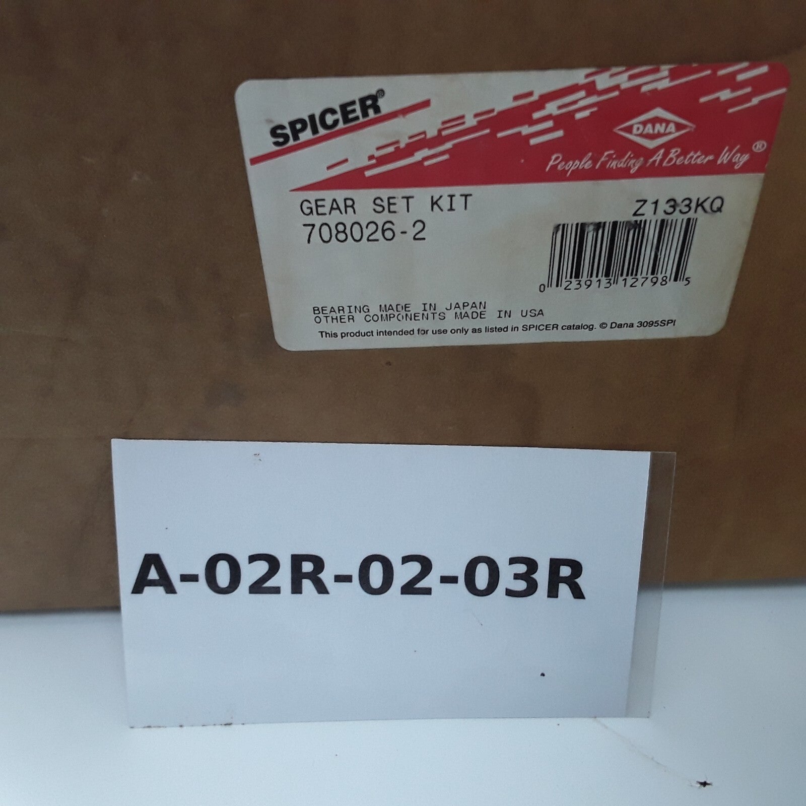 Dana 708026-2 Gear Set Kit Fits Dodge Ram 3500 Ram 2500 (1994 1995 1996-2002)
