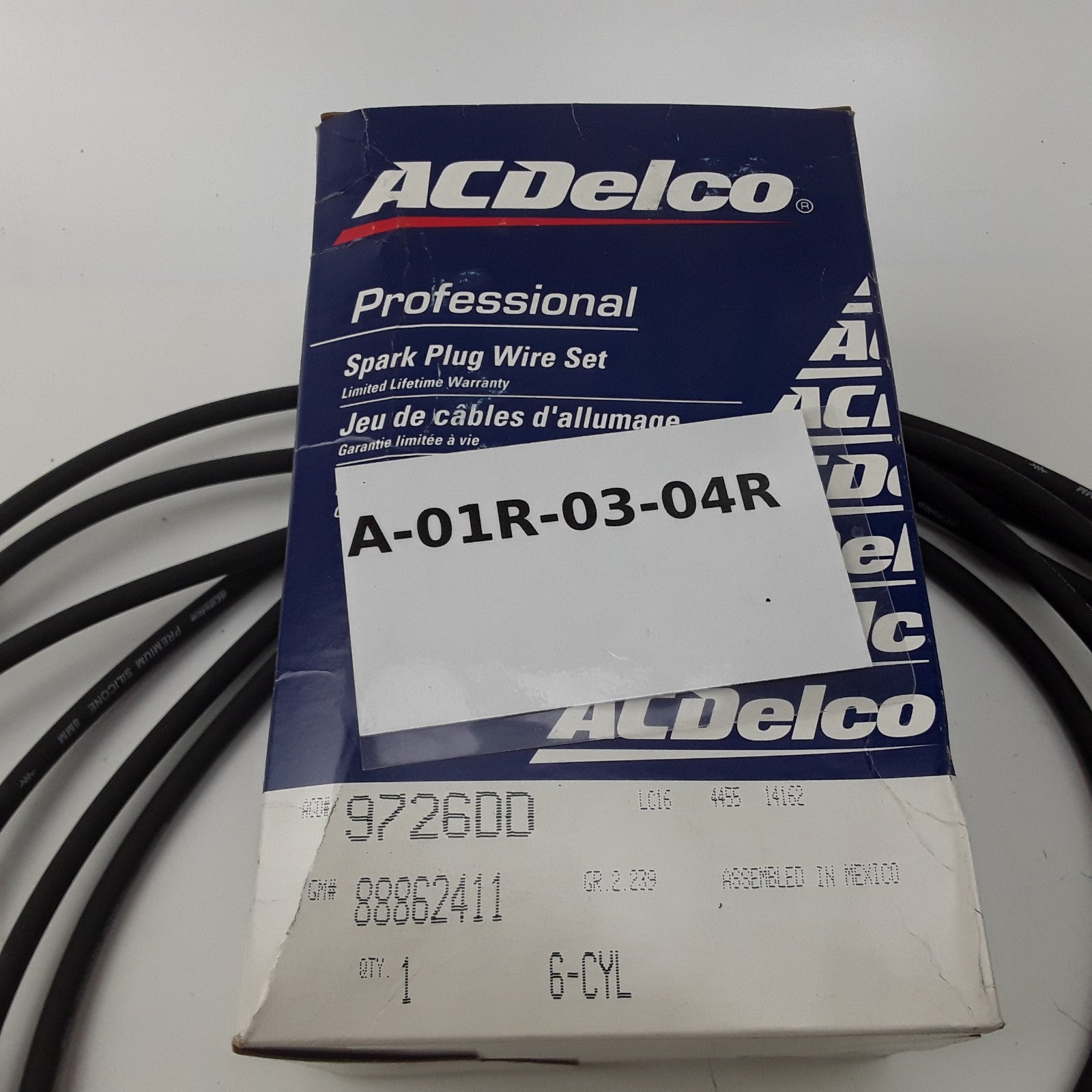 ACDelco 972600 Professional Spark Plug Wire Set For Heavy Duty Car & Trucks