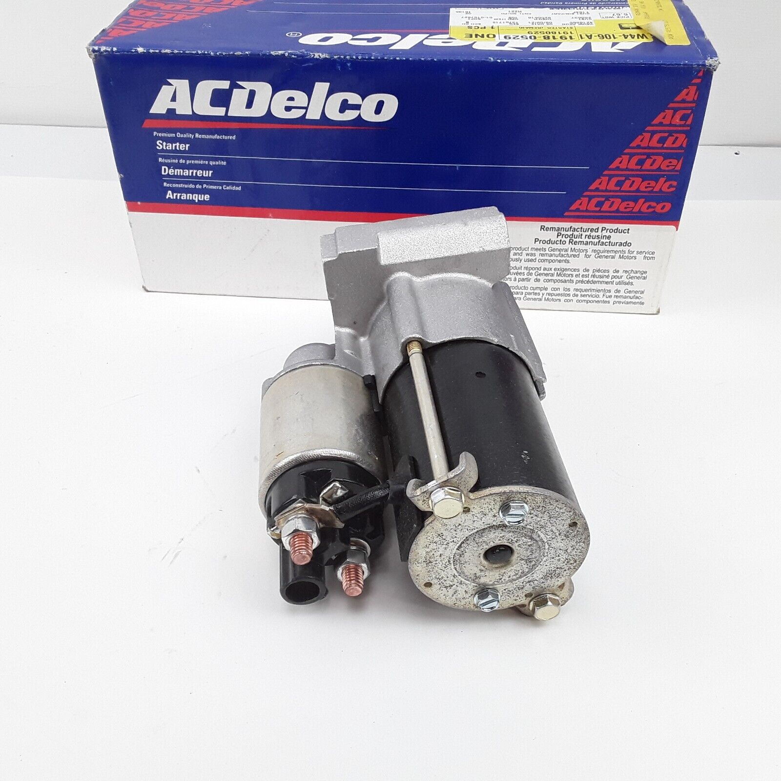 OEM ACDelco 323-1662 Starter Motor For Chevrolet GMC Hummer Saab 2009-2017