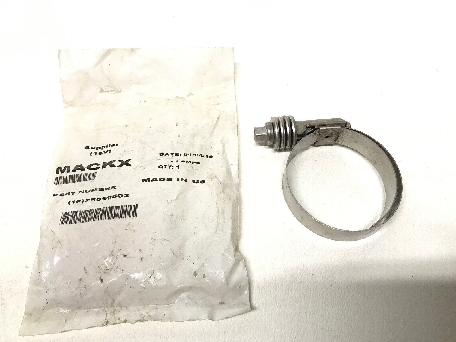 MACK 25099502 Hose Clamp (MIN 1.31"/MAX 2.25") 83AX1029 , 27-51 mm - HotCarParts