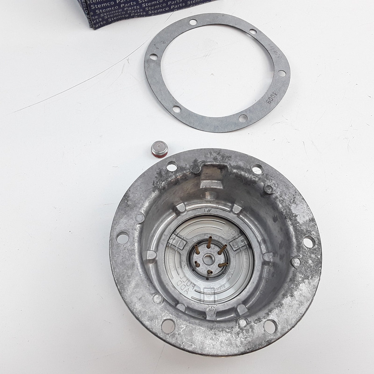 Stemco 343-4370 Aluminum Wheel Hub Cap Replaces TR3434370 343195 A23406 47548