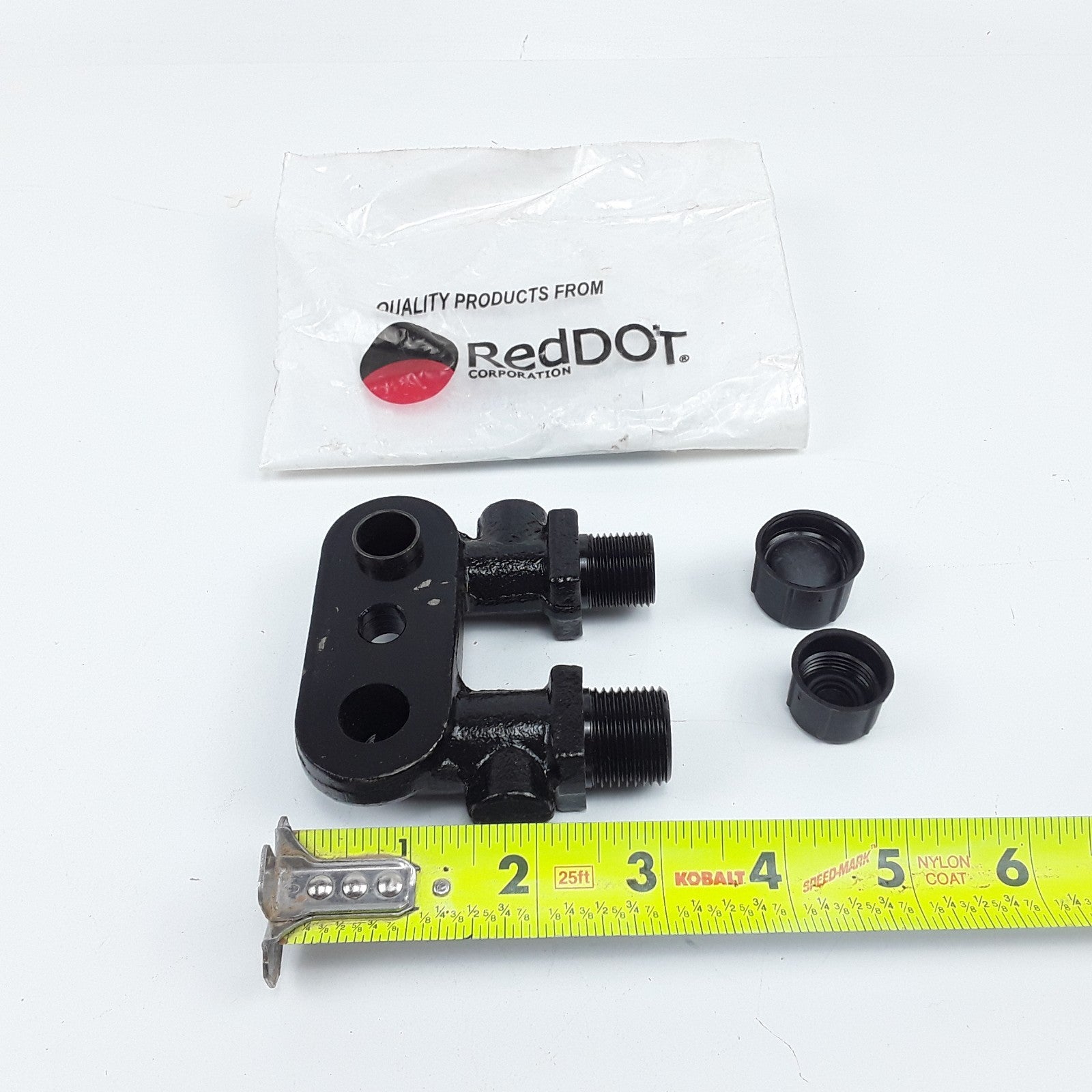 Red Dot 75R8515 Compressor Manifold Head Adapter Assembly 3/4 x 7/8 Heavy Duty