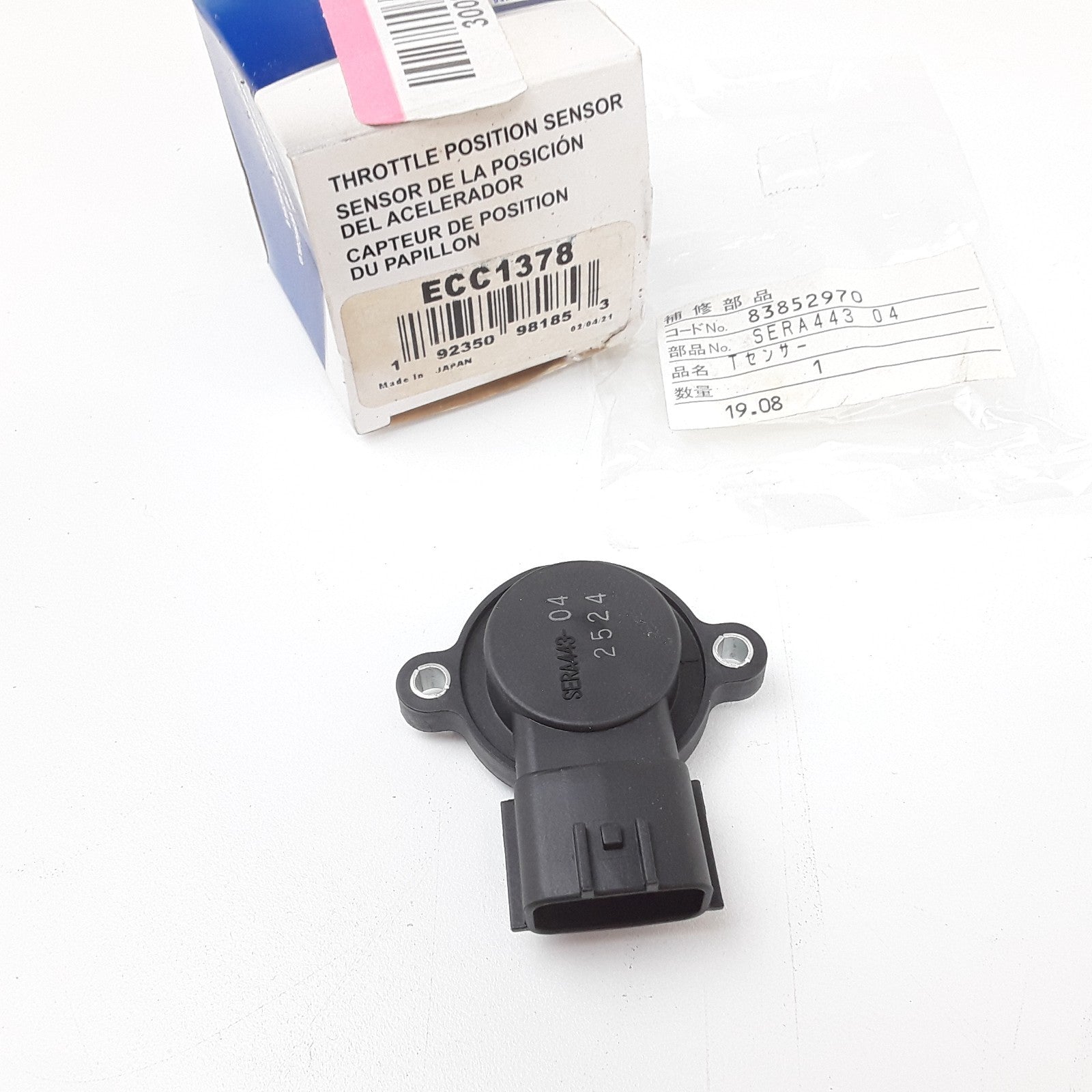 Carquest ECC1378 Throttle Position Sensor For Subaru Outback 2001 2002 2003 2004