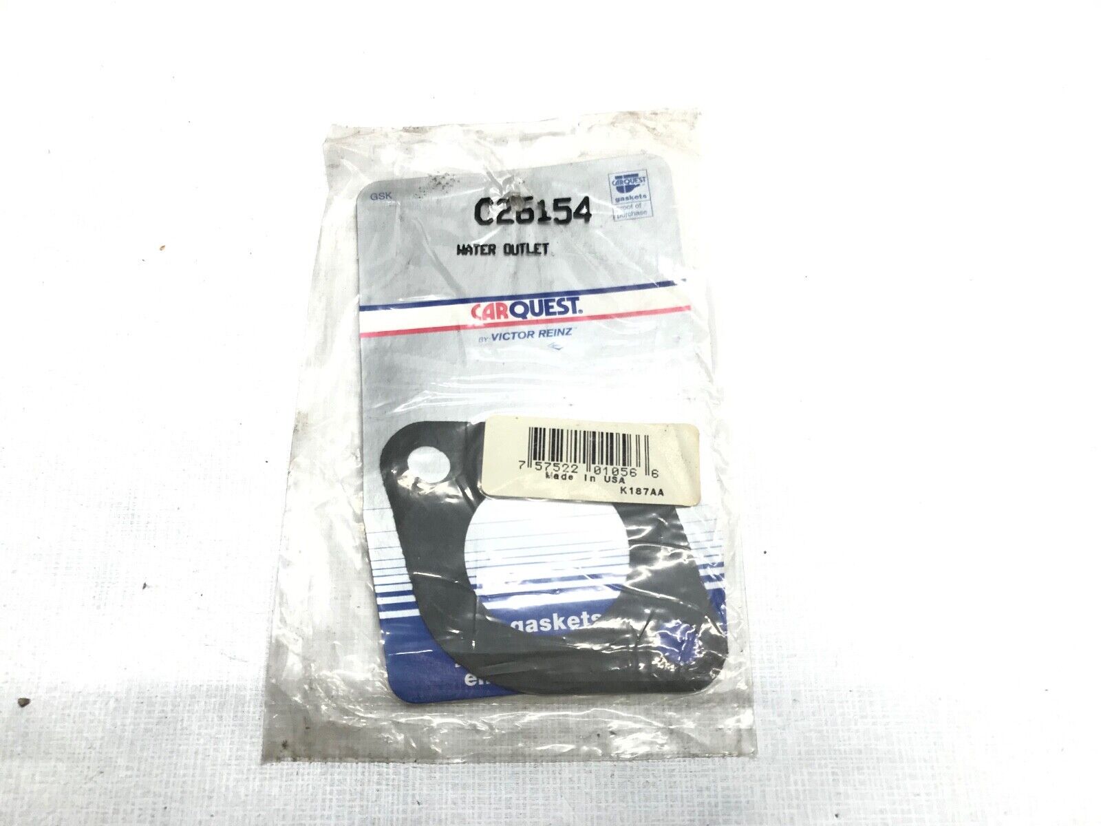Engine Coolant Water Outlet Adapter Gasket Lower CARQUEST C26154 - HotCarParts