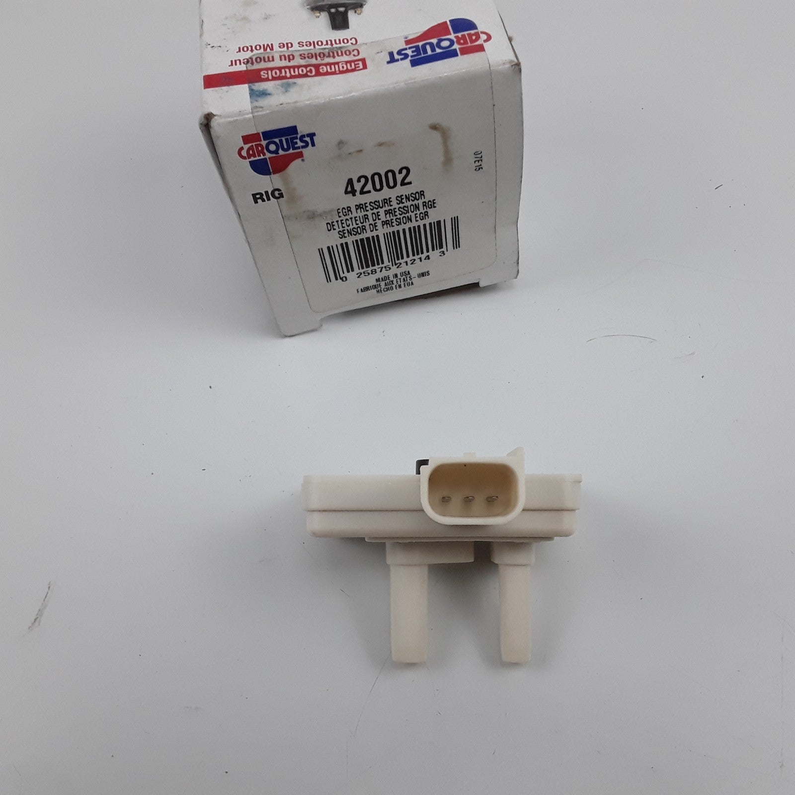 Carquest 42002 Exhaust Gas Recirculation (EGR) Pressure Detection Sensor