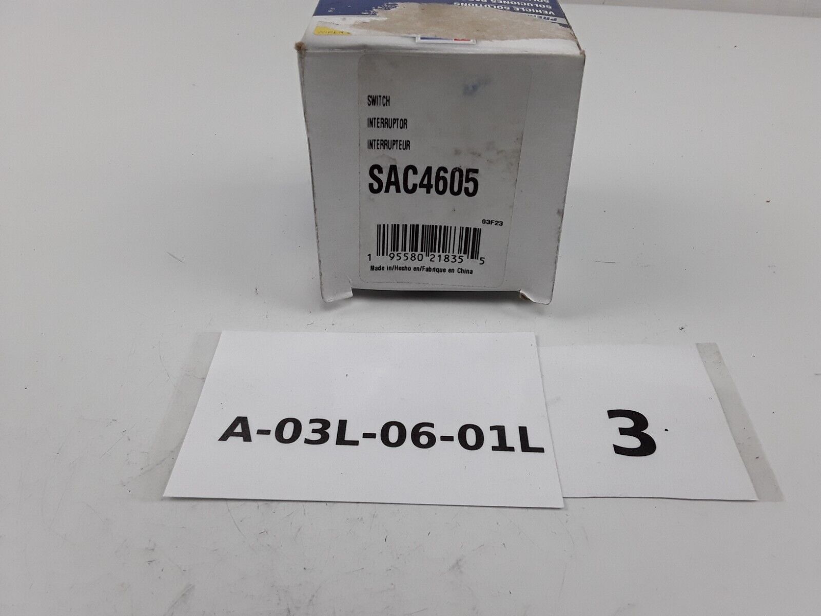 For Pontiac Phoenix 1983 Wiper and Washer Switch Carquest SAC4605 NEW - HotCarParts
