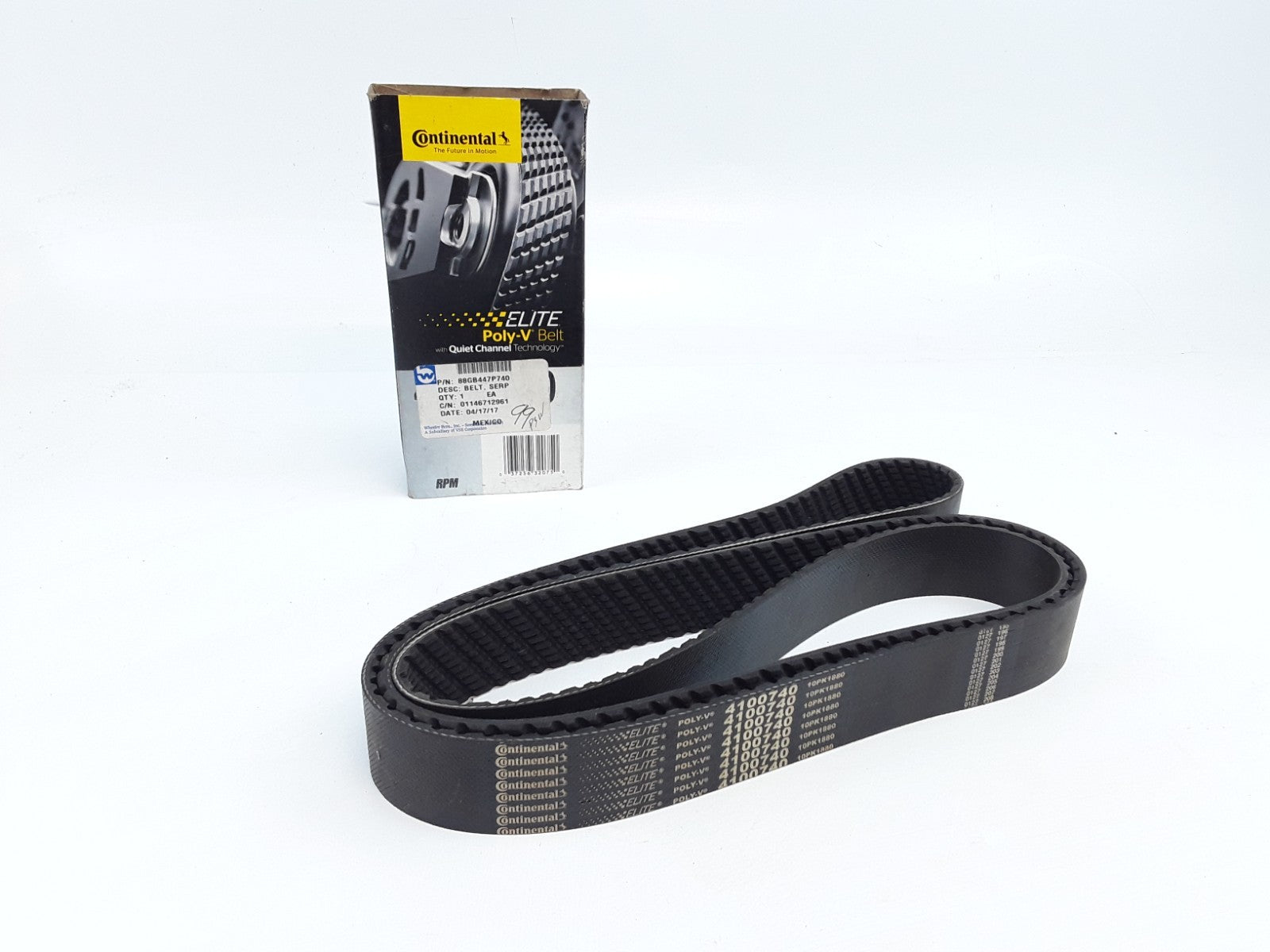 Serpentine Belt Fits Suzuki Volvo Kenworth Mack (2002 2003, 2008 2009 2010-2021)