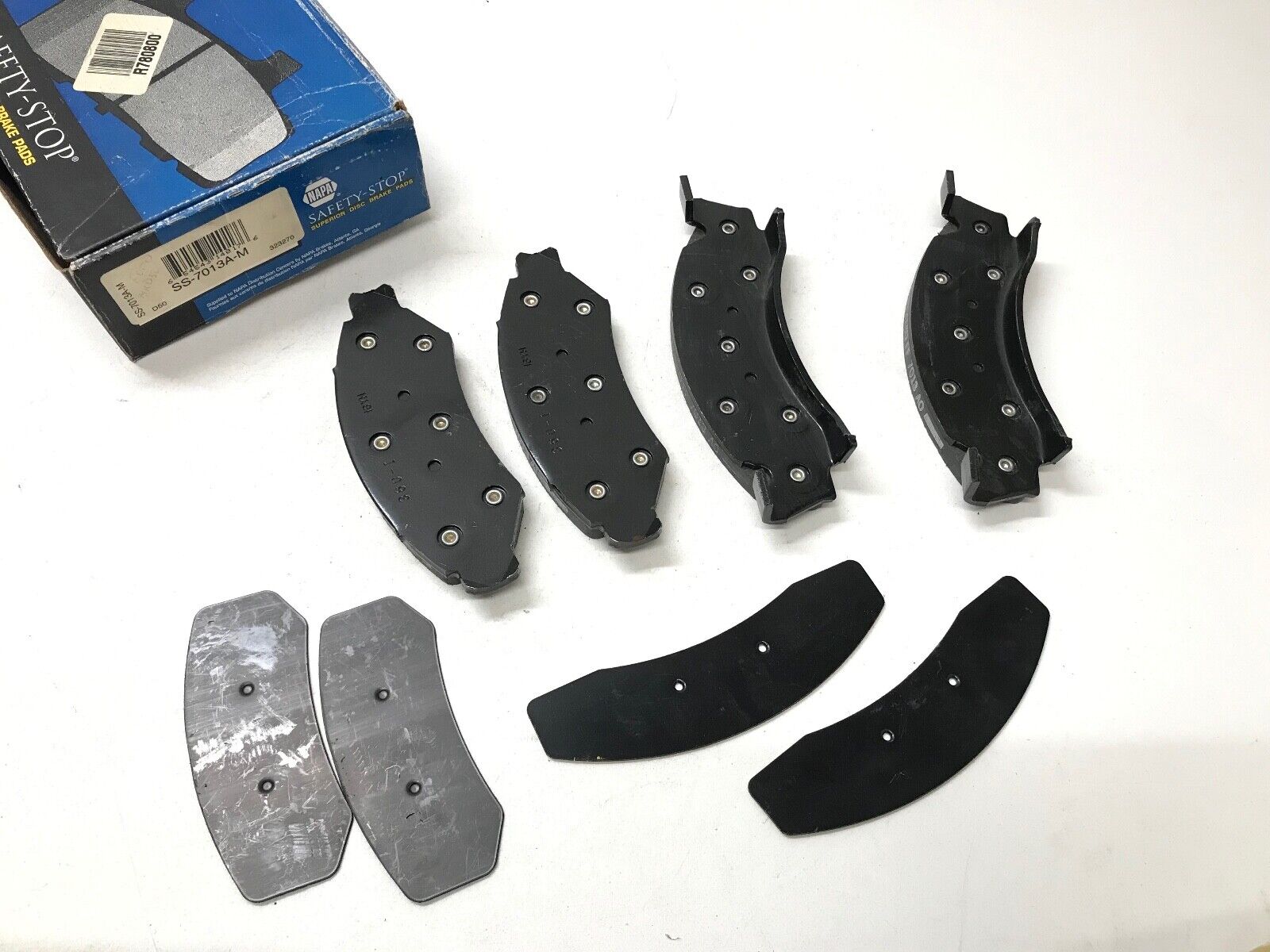 Disc Brake Pad Set-ThermoQuiet Disc Brake Pad Front NAPA SS-7013A-M / MX50 - HotCarParts