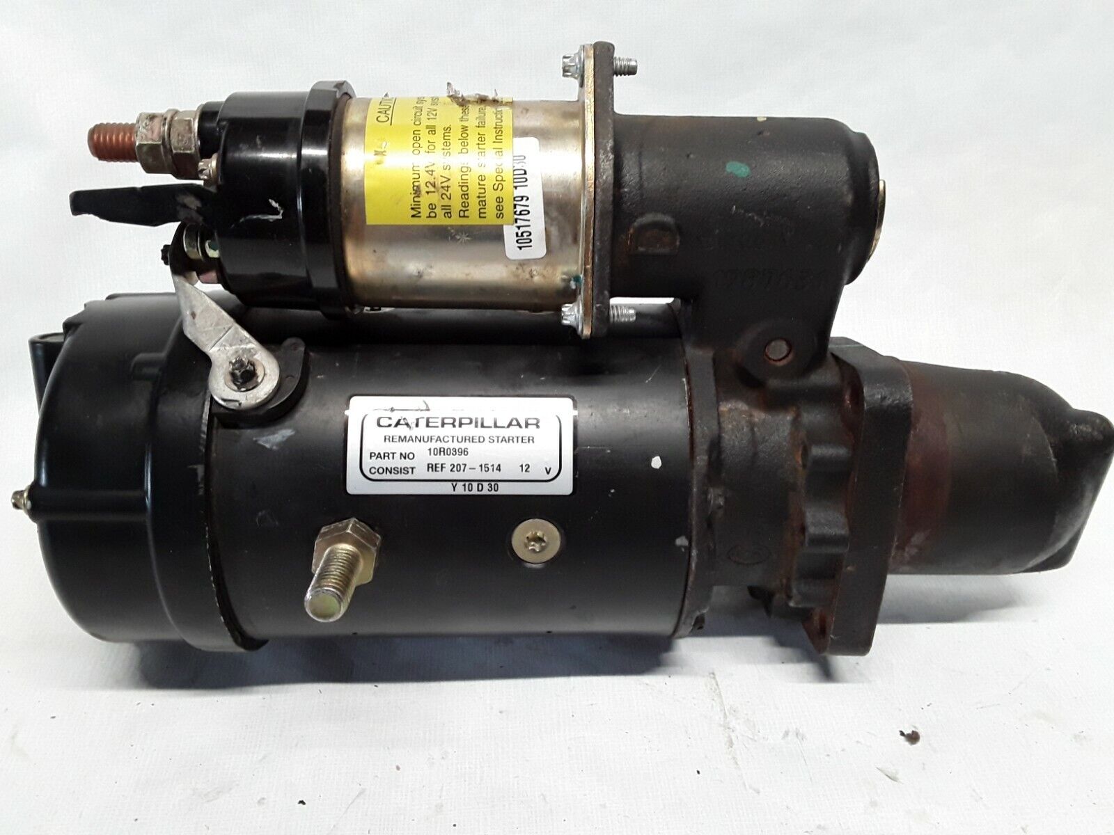 10R-0396 OEM Reman CAT Caterpillar Starter 12 V Fast shipping - HotCarParts