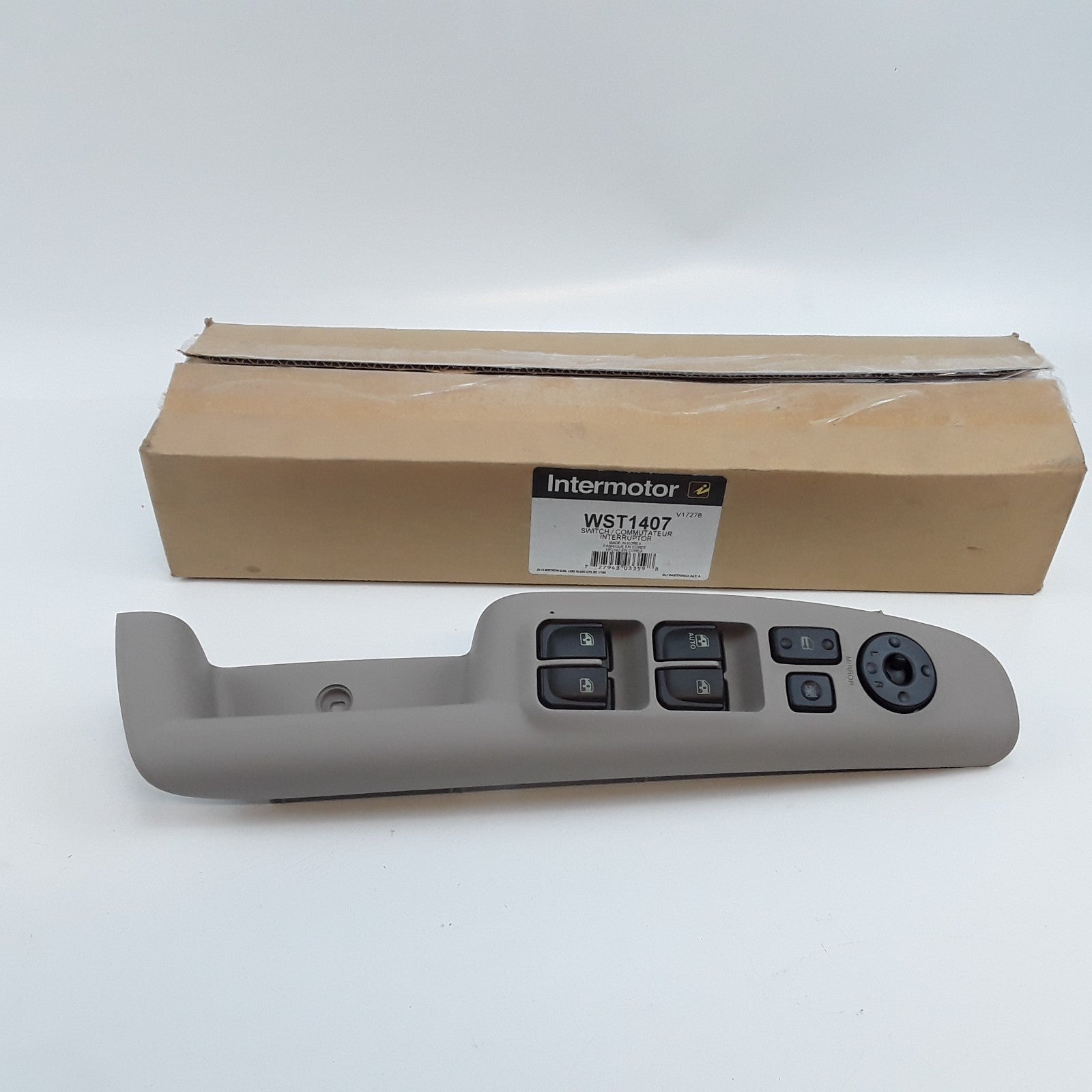 Intermotor WST1407 Power Window Switch Fits Hyundai Sonata (2006 2007 2008)