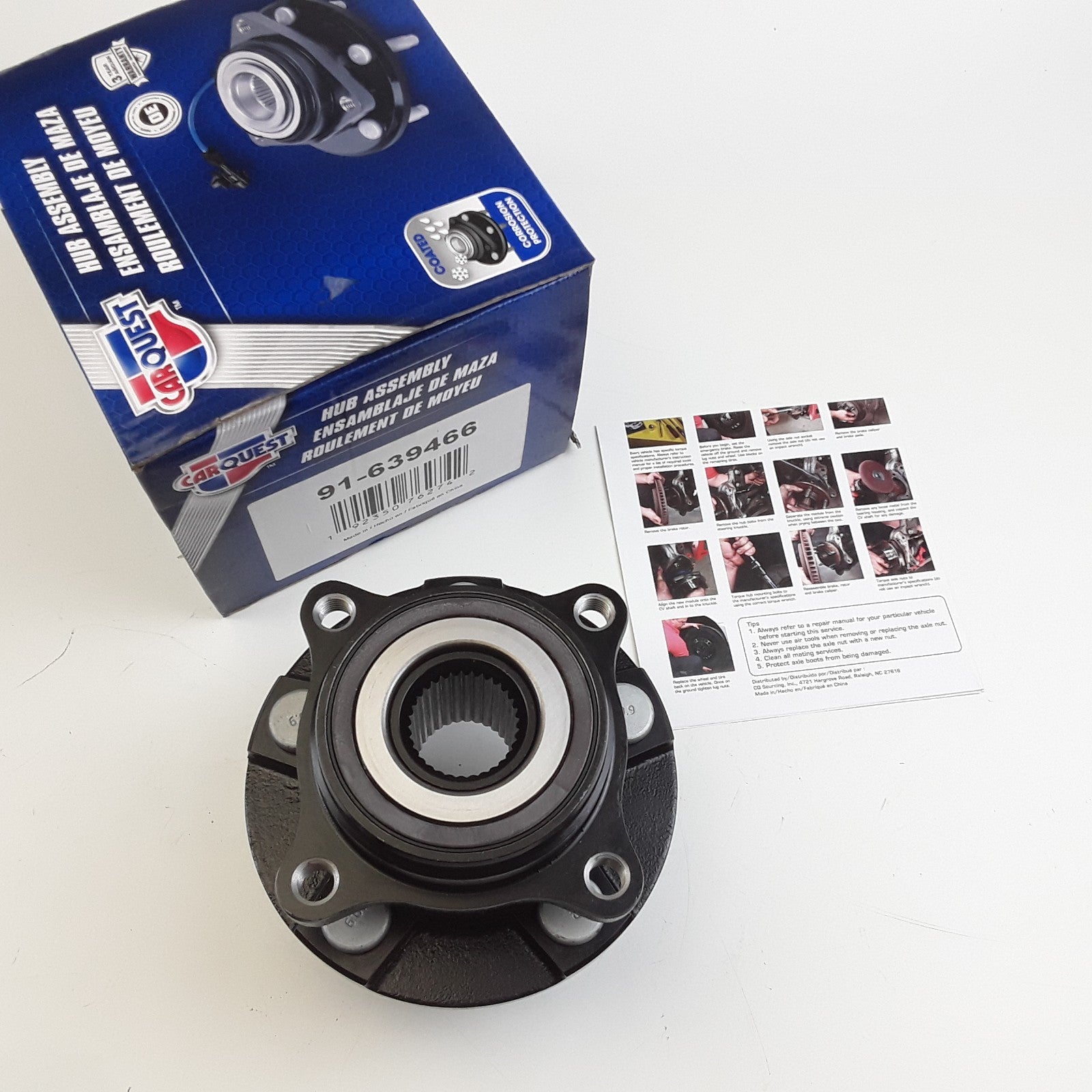 Rear Wheel Bearing & Hub Assembly For Ford GT Mustang 2016 2017 2018 2019-2022