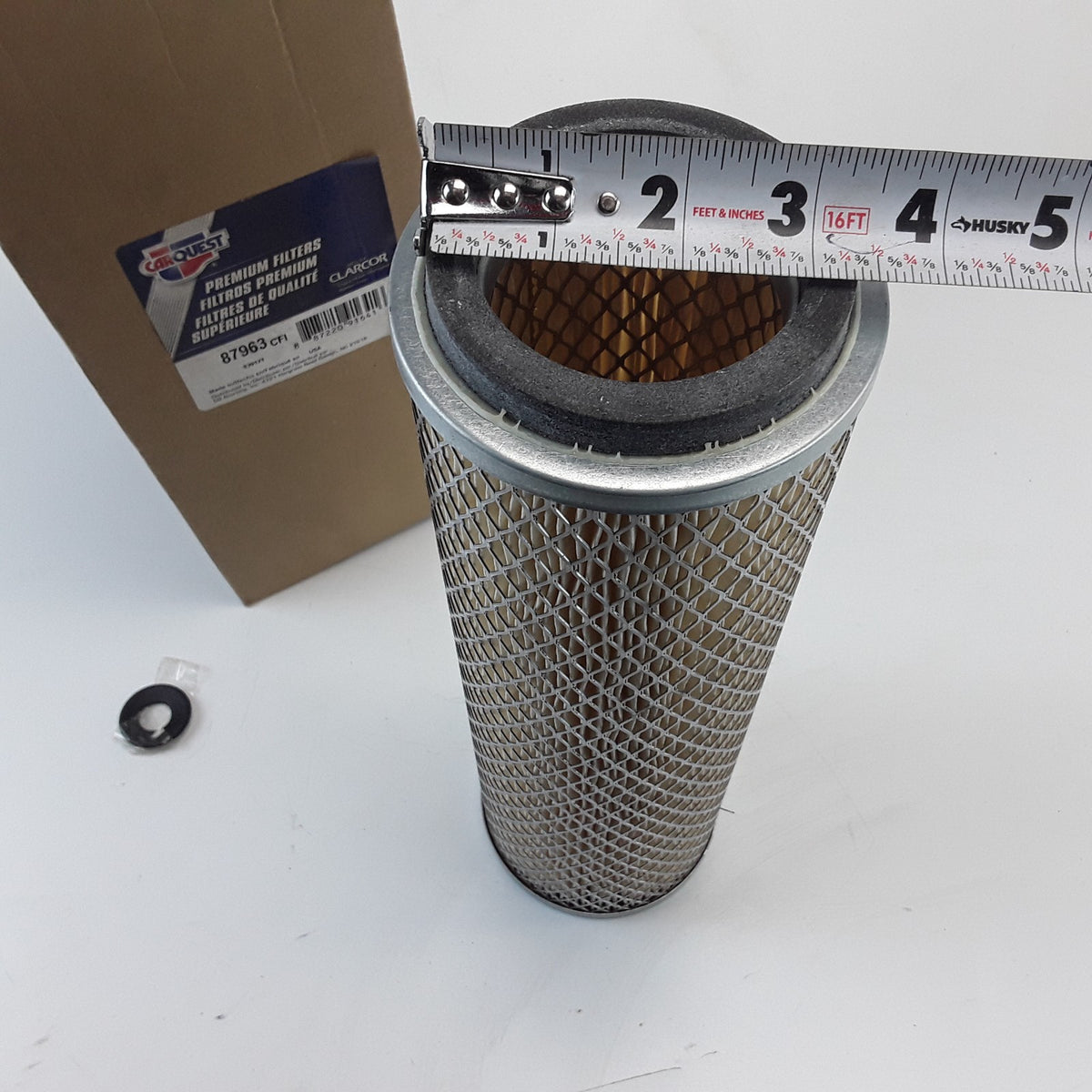 Carquest 87963 Engine Air Filter Assembly Fits Dresser, International Equipment