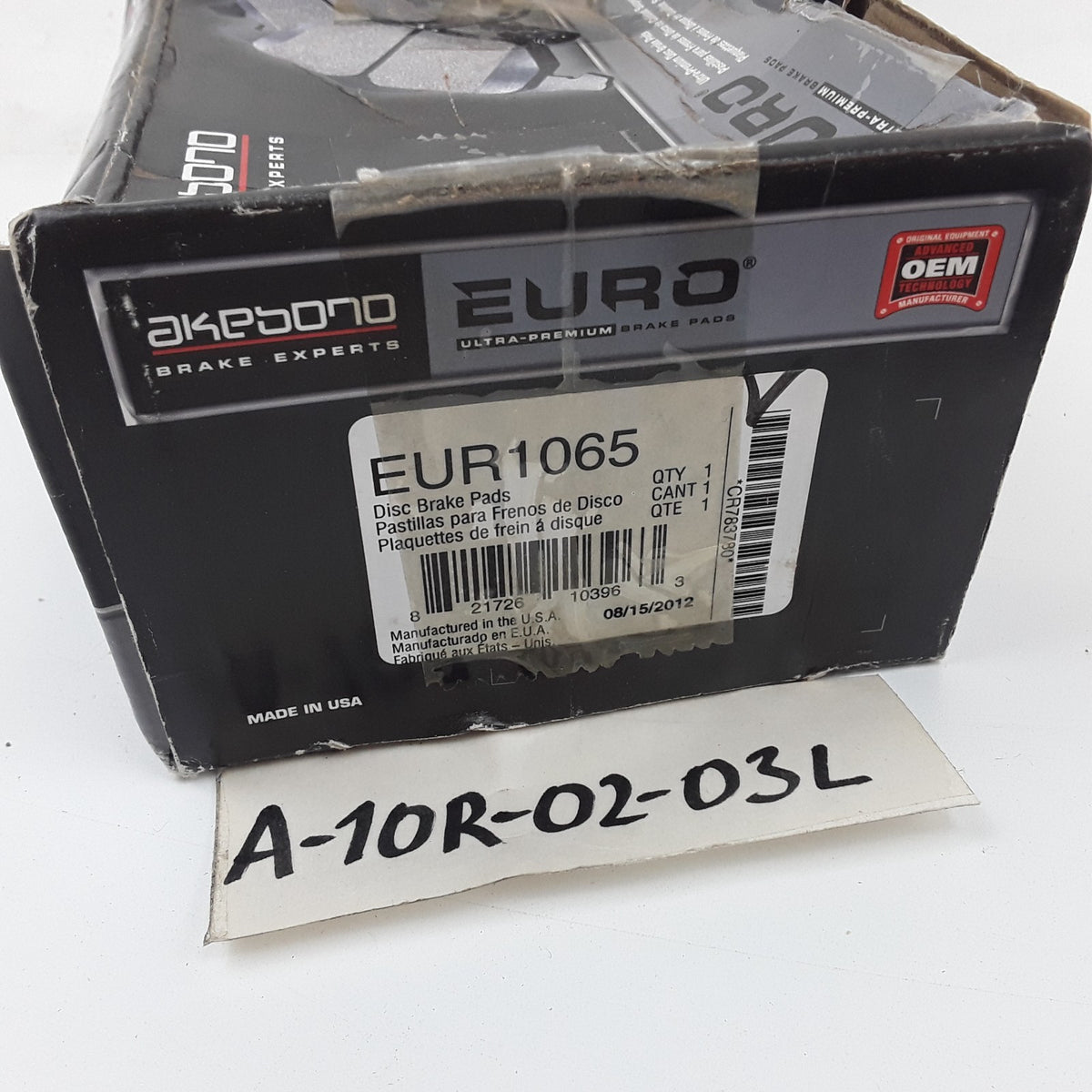 Front Ceramic Disc Brake Pad Kit Fits Jaguar XJ8 Vanden-Plas S-Type 2002-2005